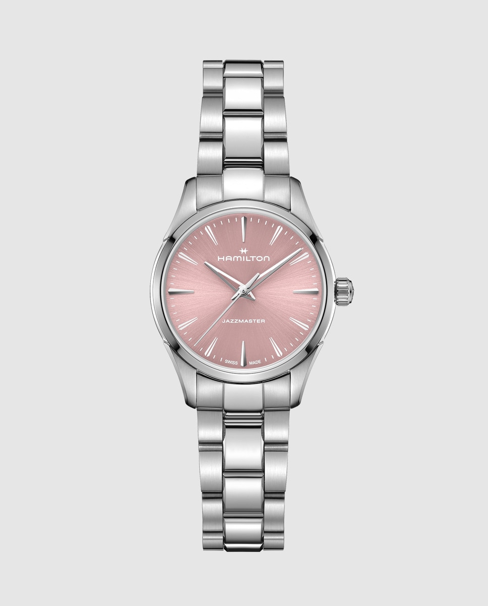 Reloj de mujer jazzmaster quartz de 32 mm h32301171 de acero - Hamilton - Plata Plata-1