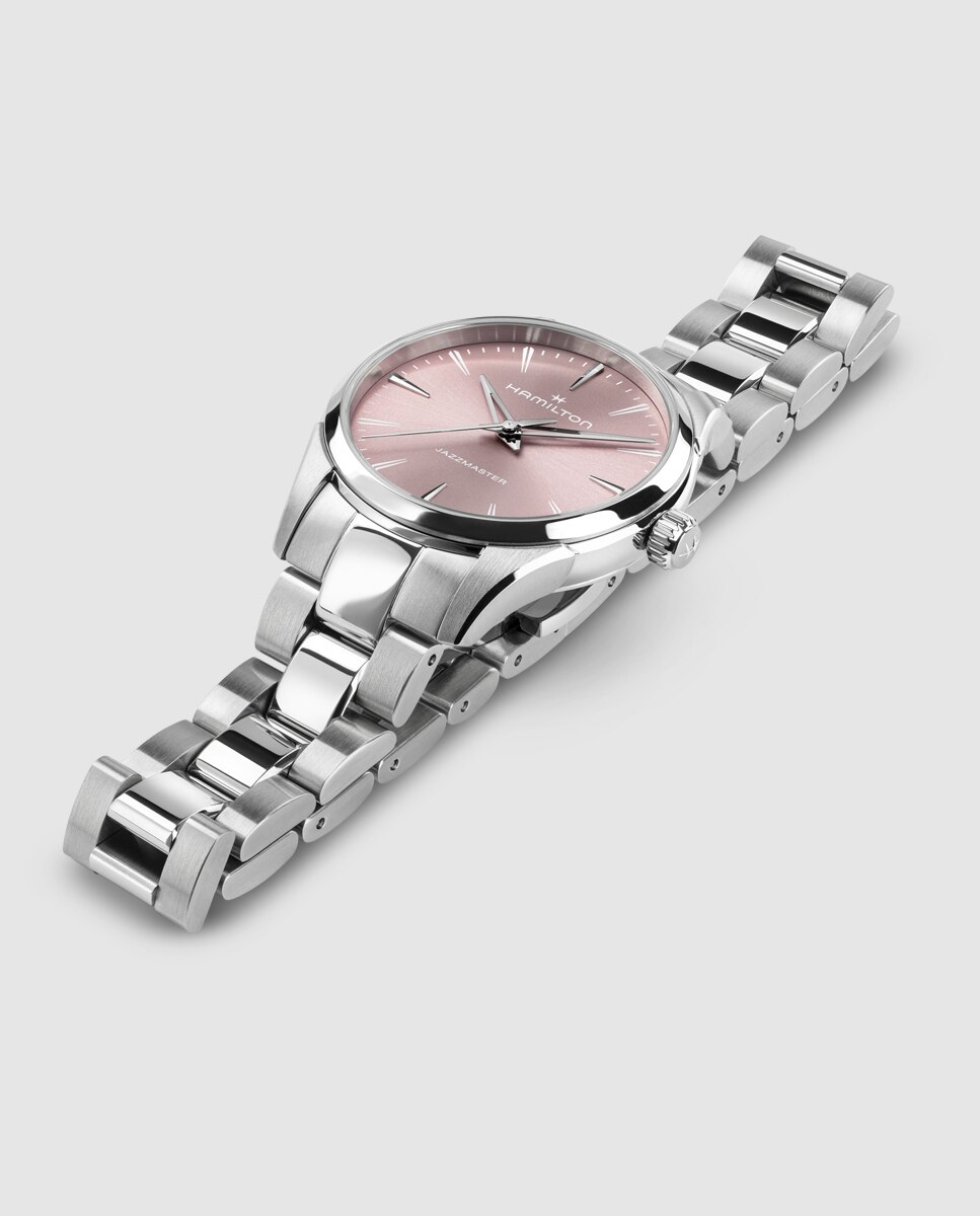 Reloj de mujer jazzmaster quartz de 32 mm h32301171 de acero - Hamilton - Plata Plata-3