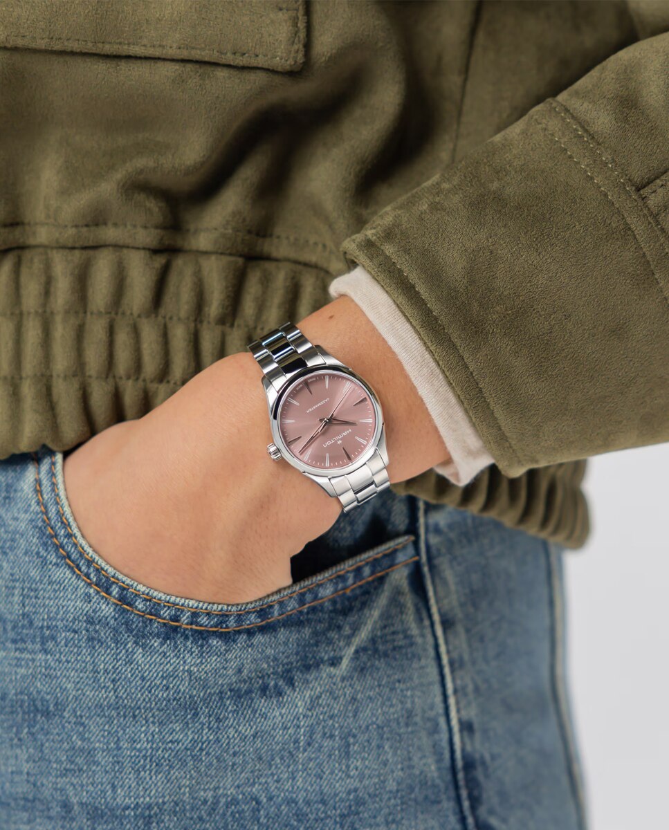 Reloj de mujer jazzmaster quartz de 32 mm h32301171 de acero - Hamilton - Plata Plata-5
