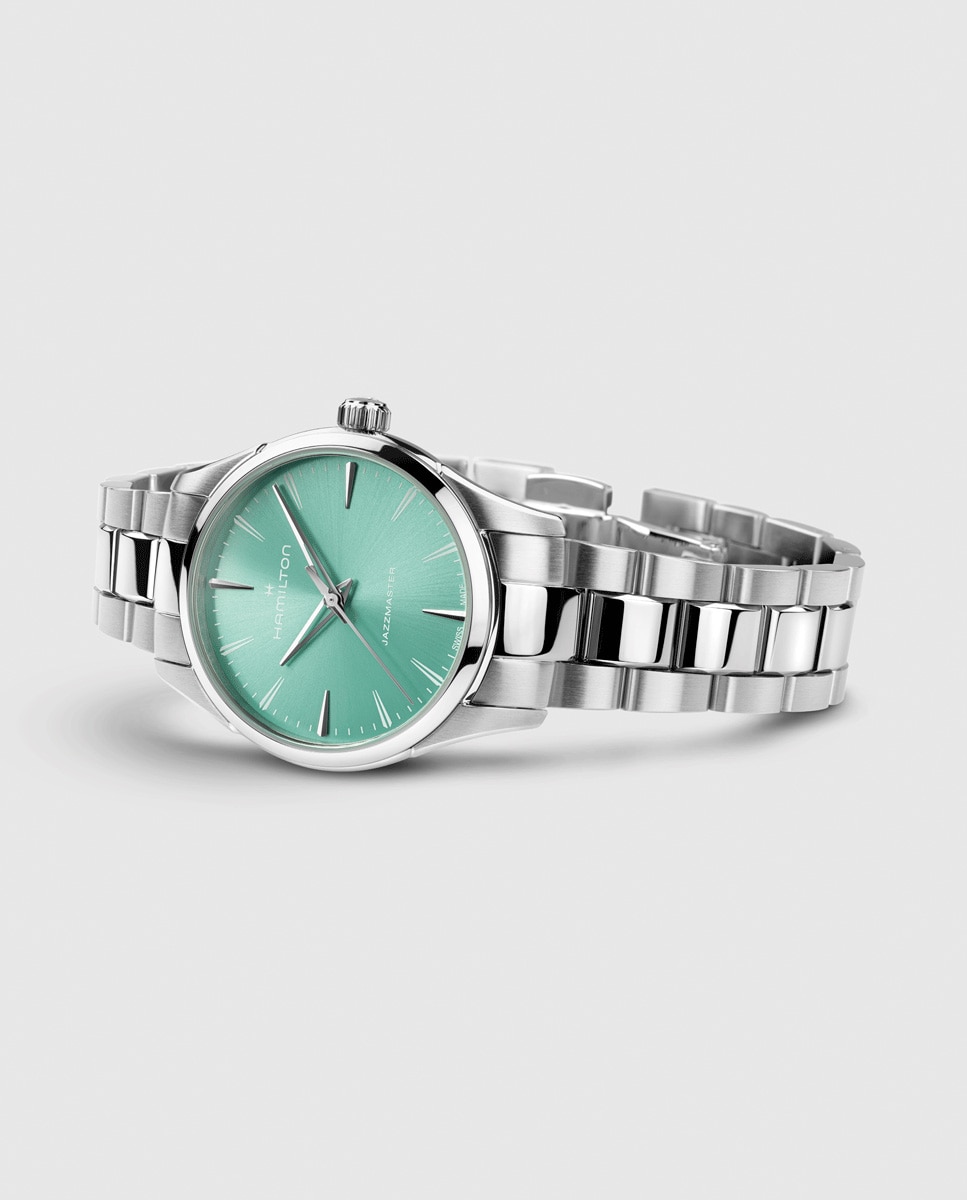 Imagen 2 de Reloj de mujer jazzmaster quartz de 32 mm h32301161 de acero - Hamilton - Plata Plata