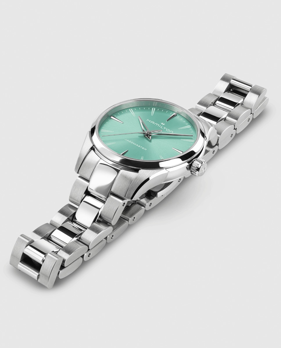 Imagen 3 de Reloj de mujer jazzmaster quartz de 32 mm h32301161 de acero - Hamilton - Plata Plata