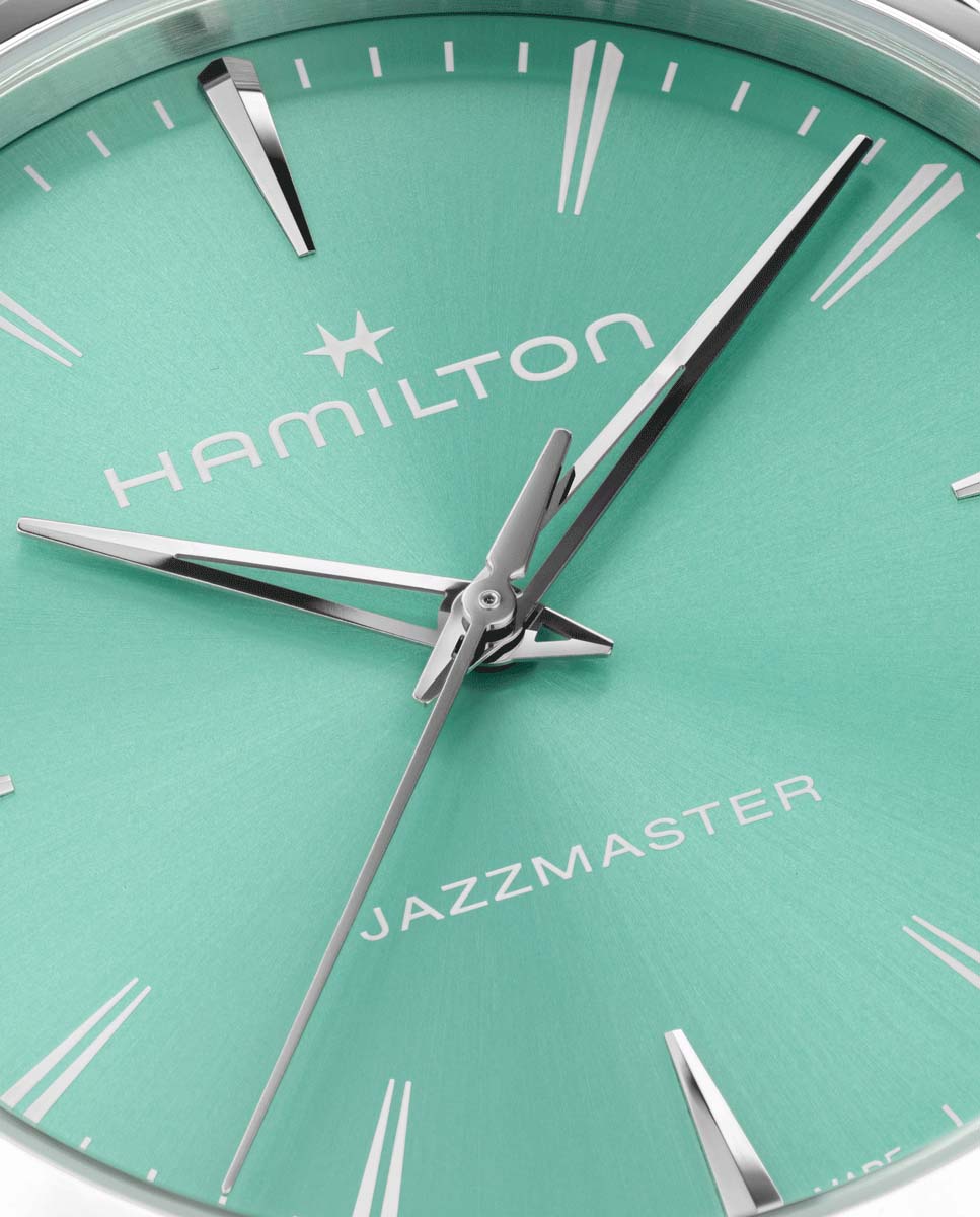 Reloj de hombre jazzmaster quartz de 40 mm h32461161 de acero - Hamilton - Plata Plata-4