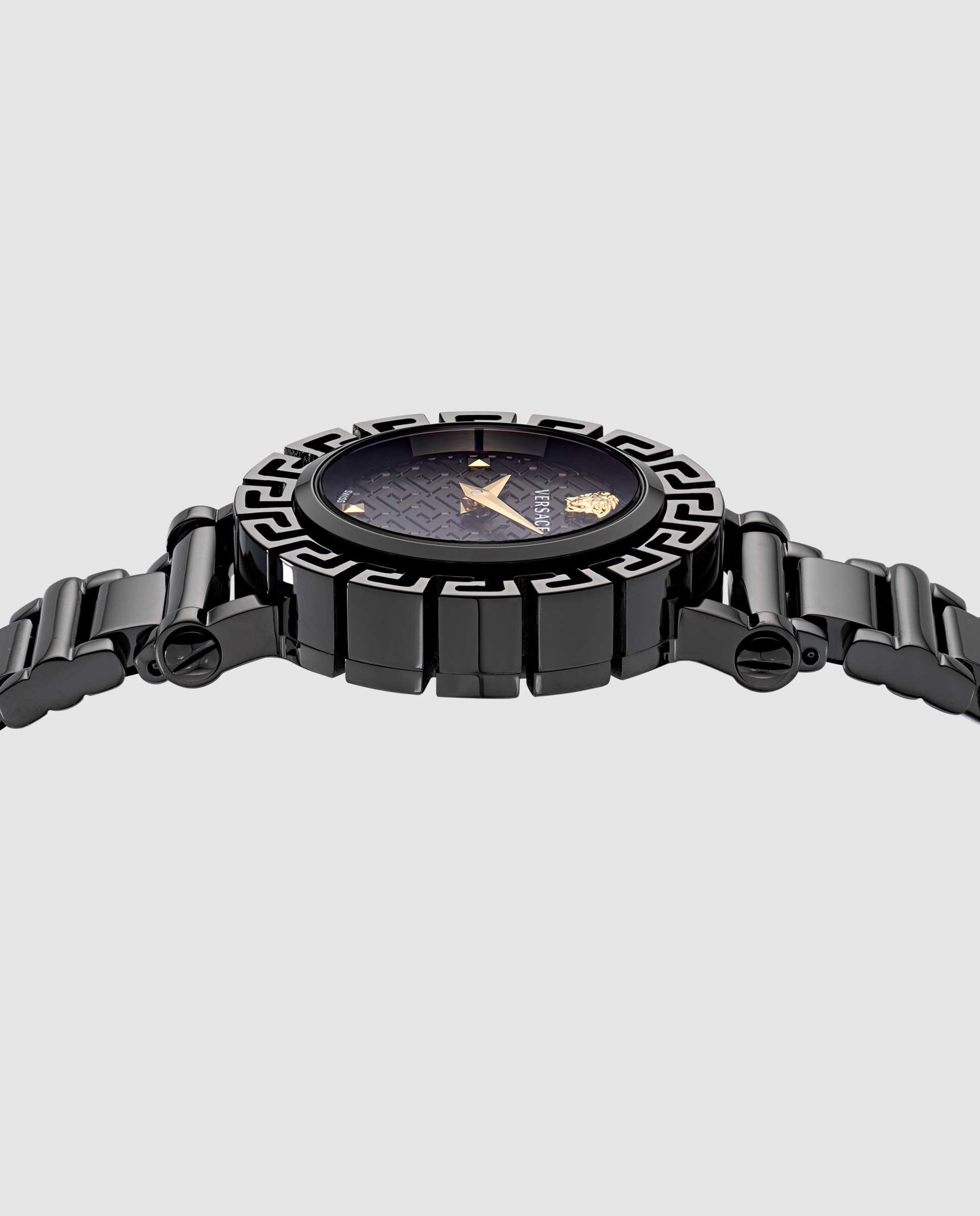 Reloj de mujer Greca glam VE2Q00522 de acero y correa - Versace - Negro Negro-2