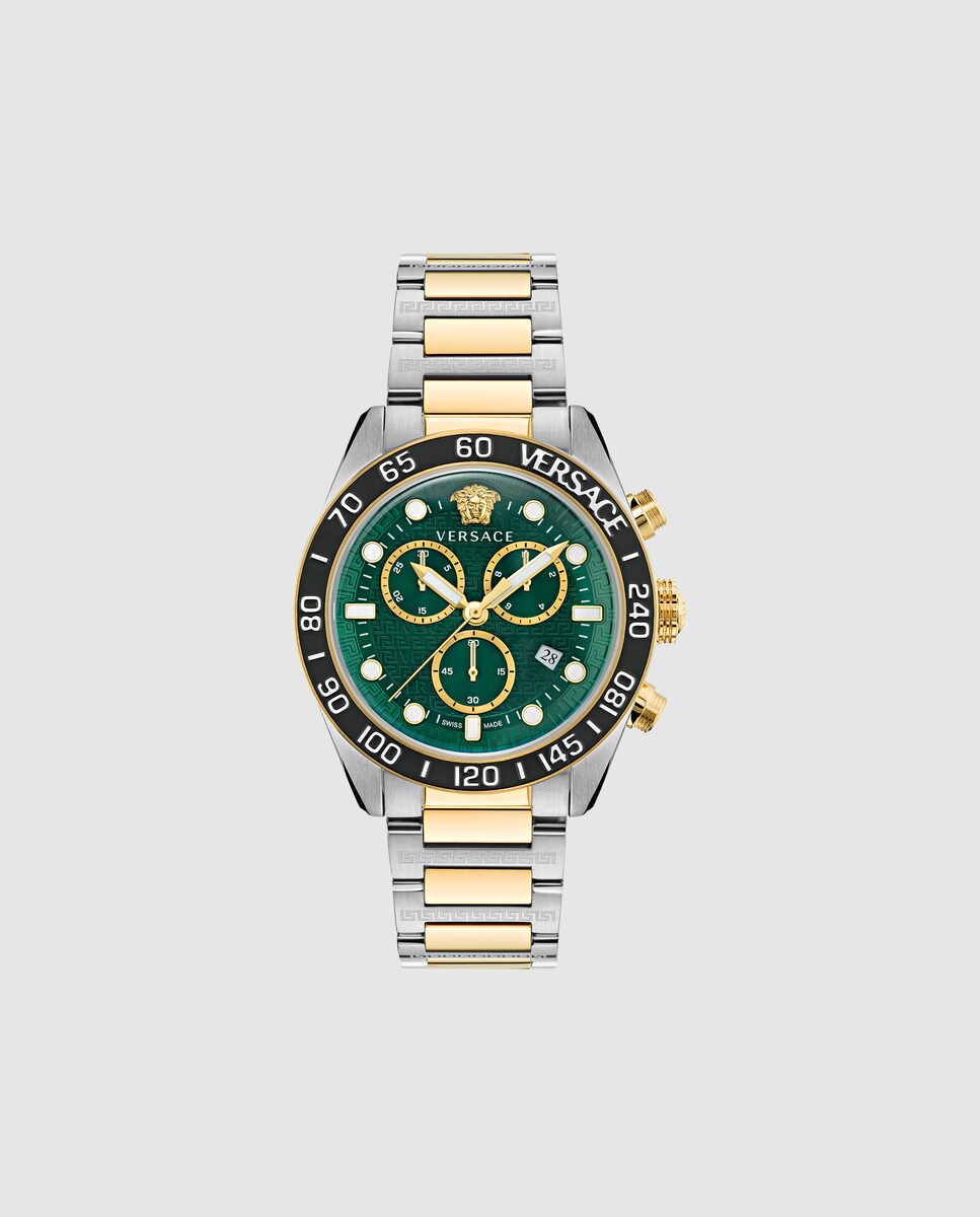 Reloj de hombre Greca dome chr VE6K00423 de acero y correa