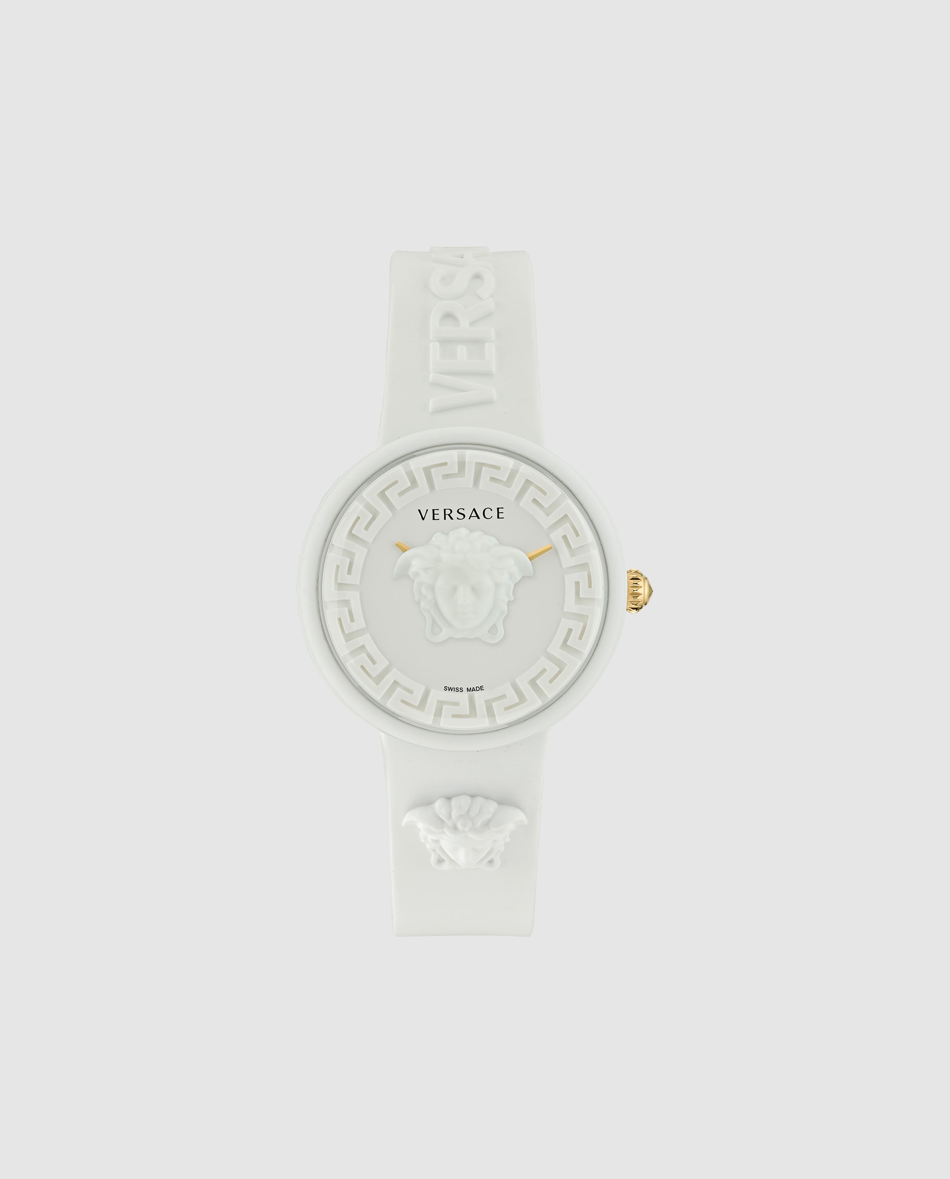 Relógio de Mulher Medusa Pop Ve6g00123 de Silicone e Bracelete Branca Branco-1