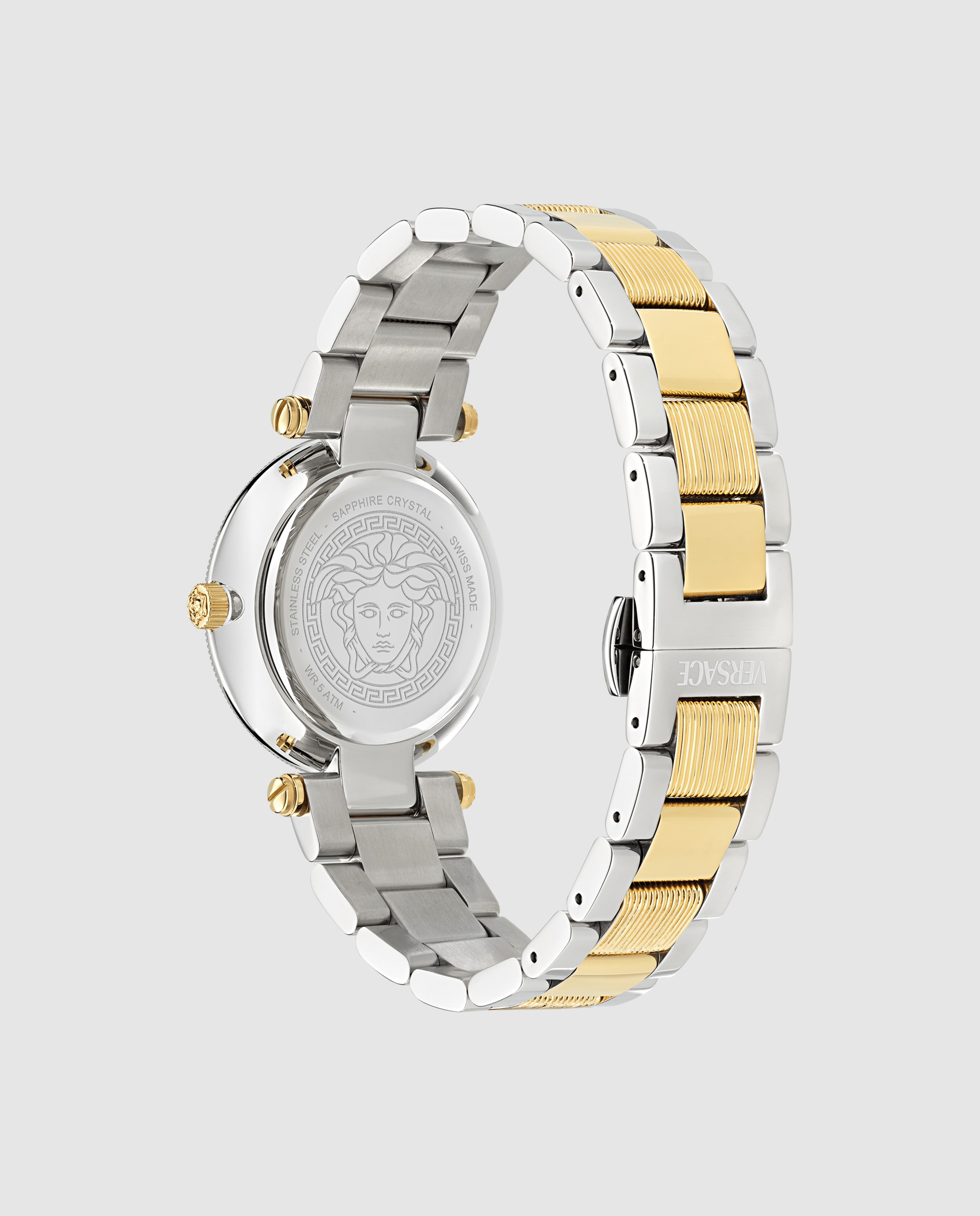 Reloj de mujer Reve VE8B00324 de acero y correa plateada/gris - Versace - Plata Plata-3
