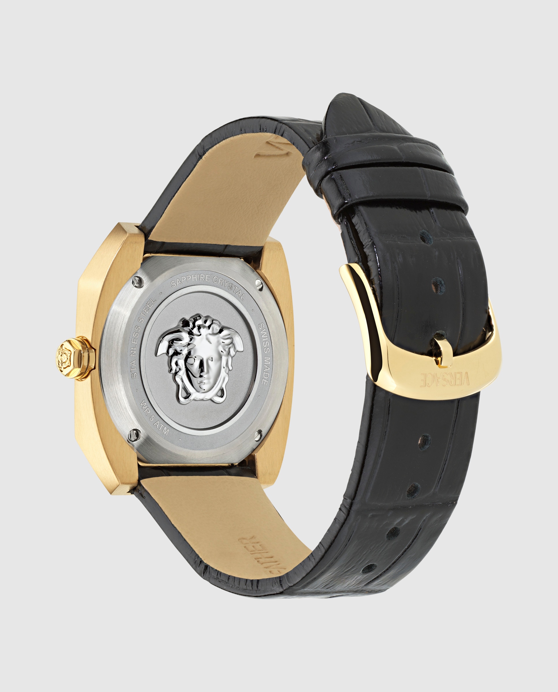 Reloj de mujer Antares lady VE9E00224 de piel y correa negra - Versace - Negro Negro-3