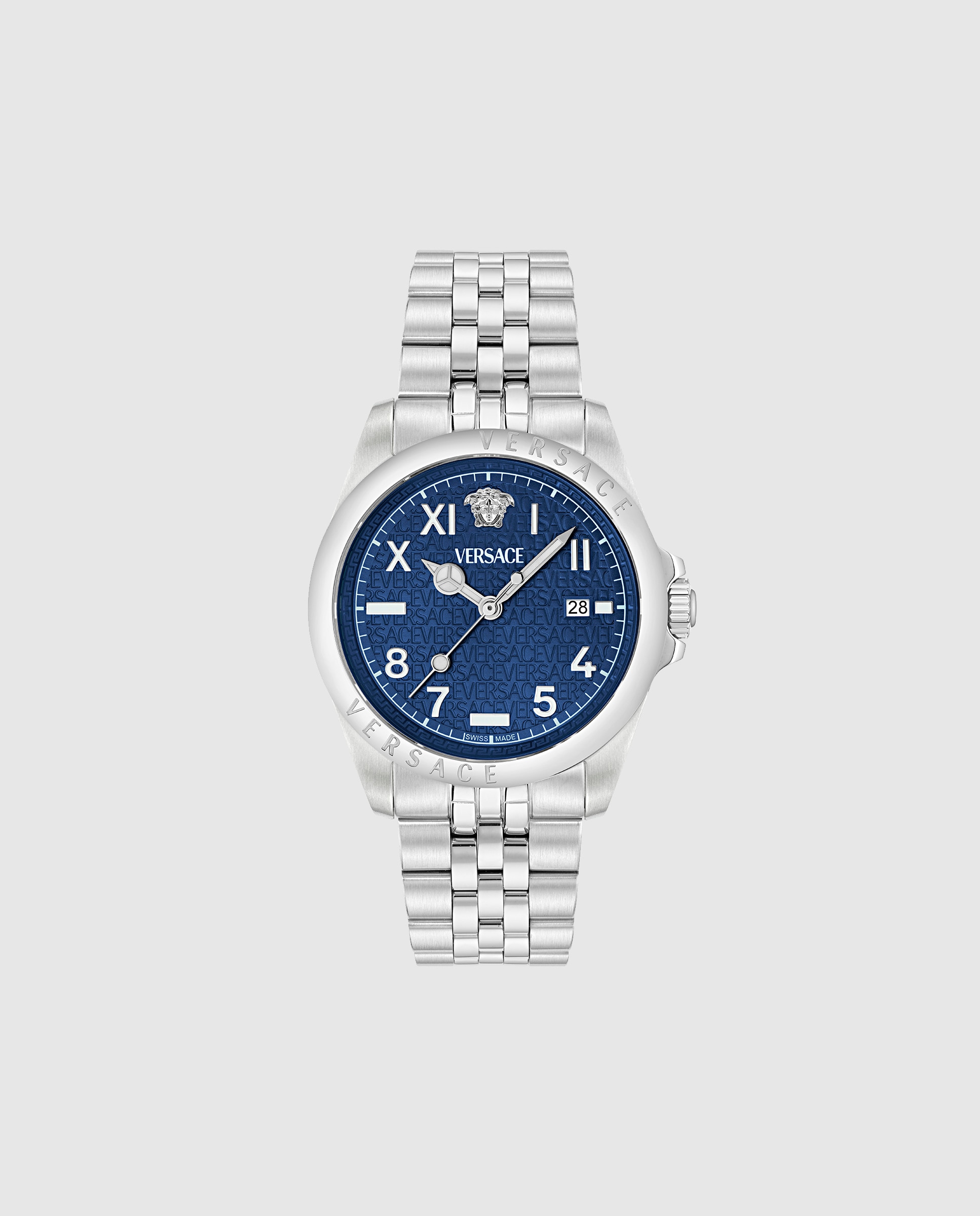 Imagen 0 de Reloj de hombre Anteo VE9H00324 de acero y correa plateada/gris Plata