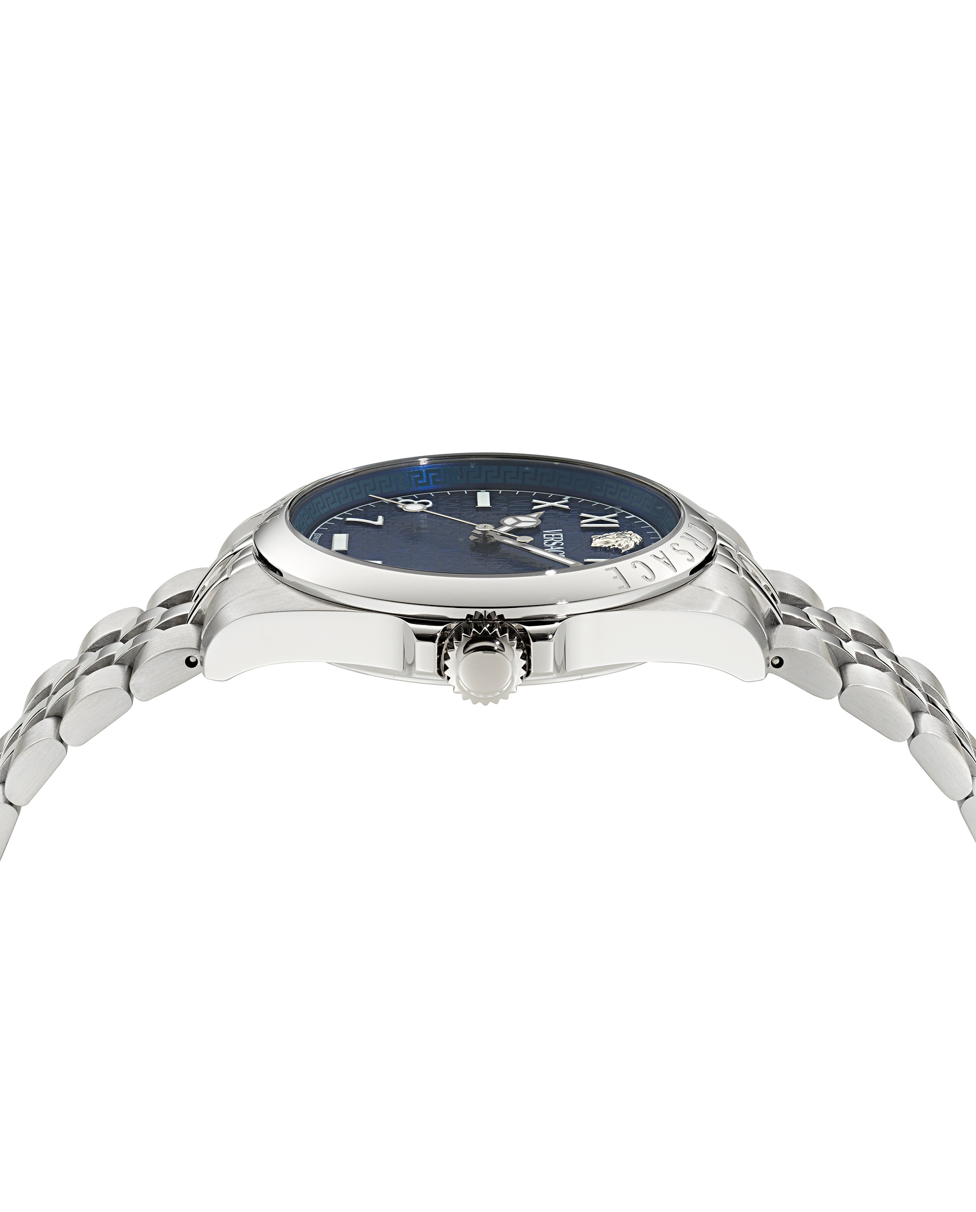 Reloj de hombre Anteo VE9H00324 de acero y correa plateada/gris - Versace - Plata Plata-2