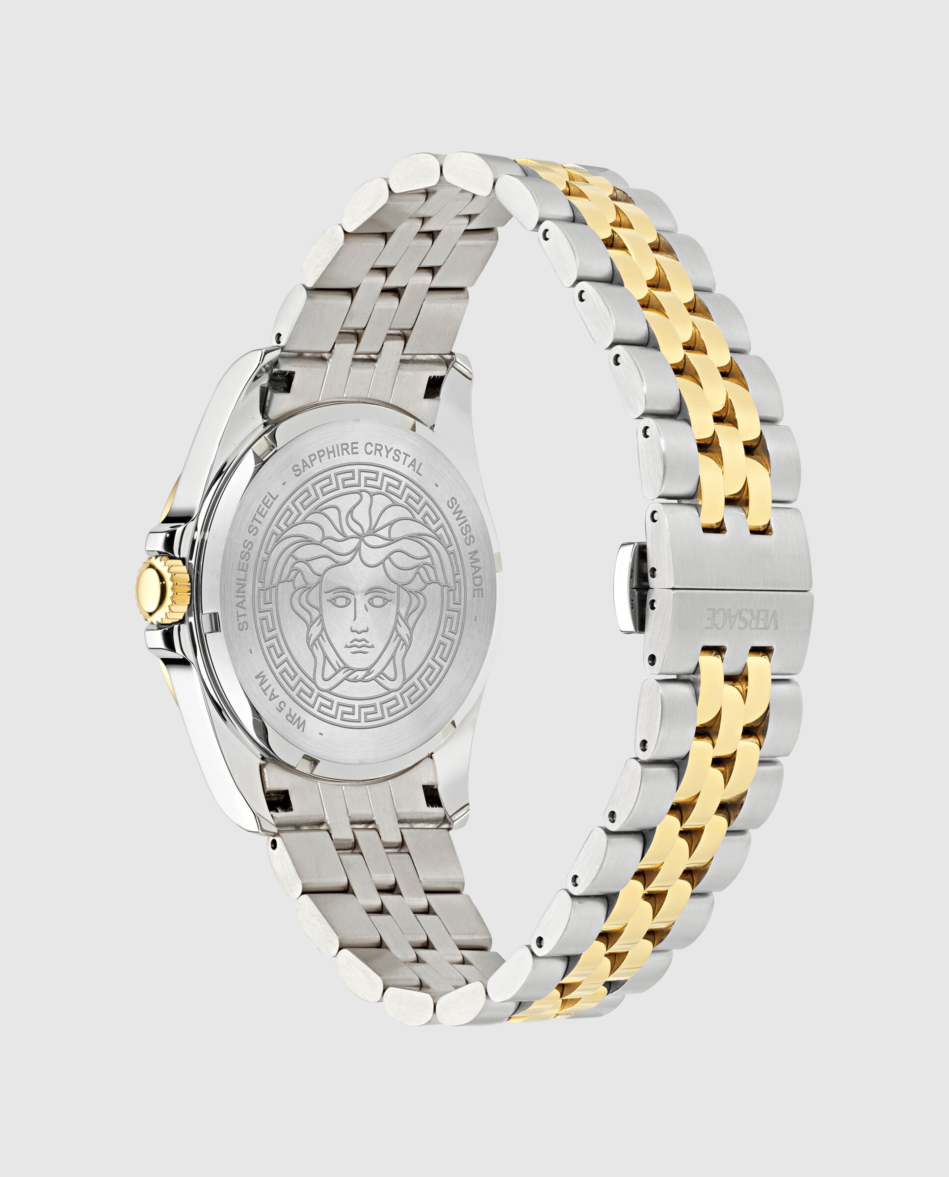 Reloj de hombre anteo ve9h00524 de acero y correa plateada/gris - Versace - Plata Plata-3