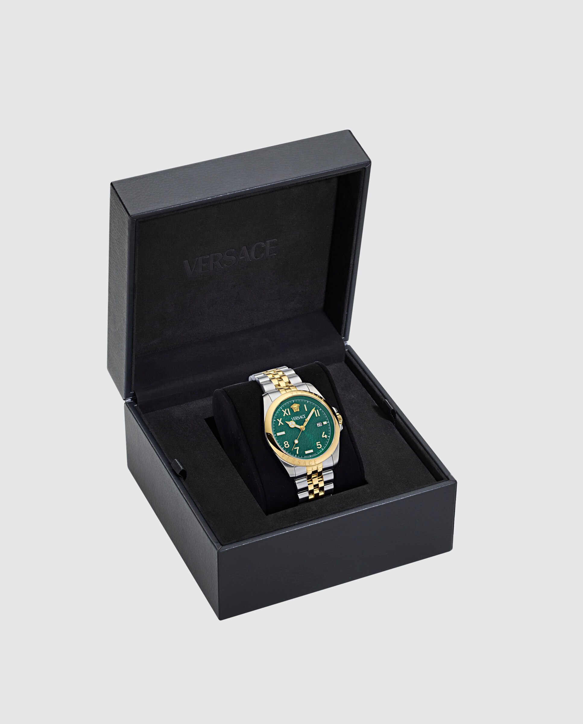 Reloj de hombre anteo ve9h00524 de acero y correa plateada/gris - Versace - Plata Plata-5