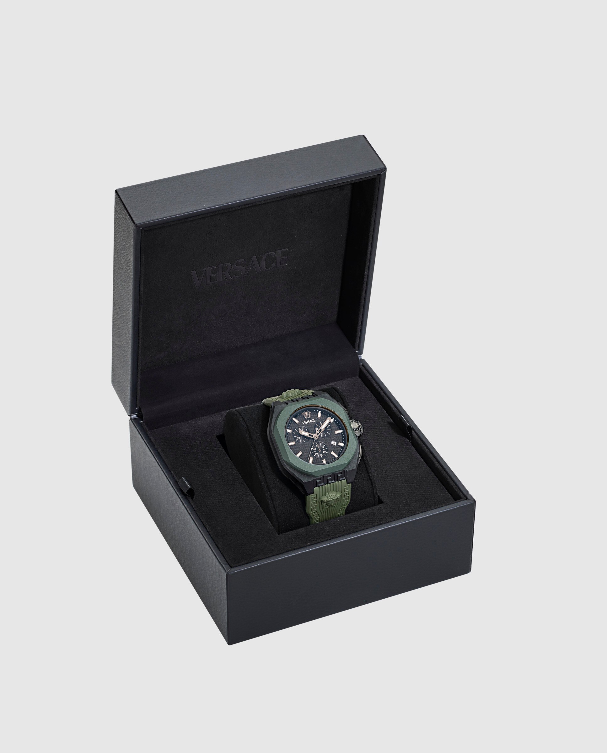 Reloj de hombre v-legend chr ve9l00324 de poliuretano y correa - Versace - Verde Verde-5