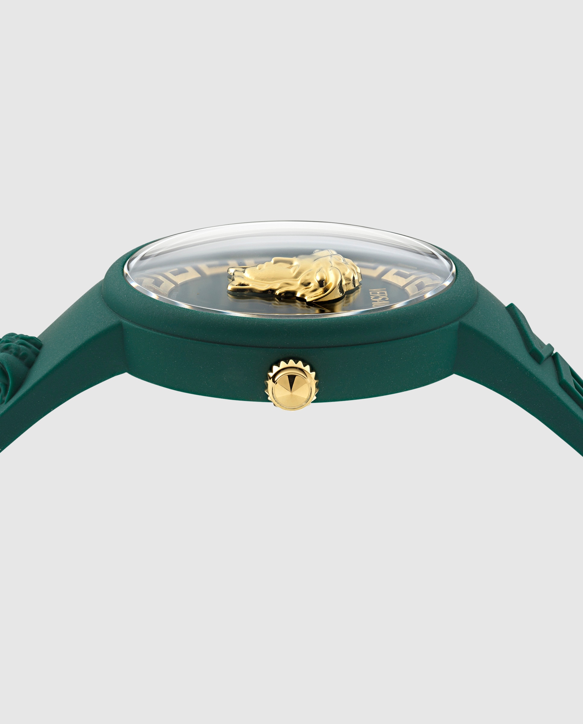Reloj unisex Medusa pop VE8J00424 de silicona y correa - Versace - Verde Verde-2