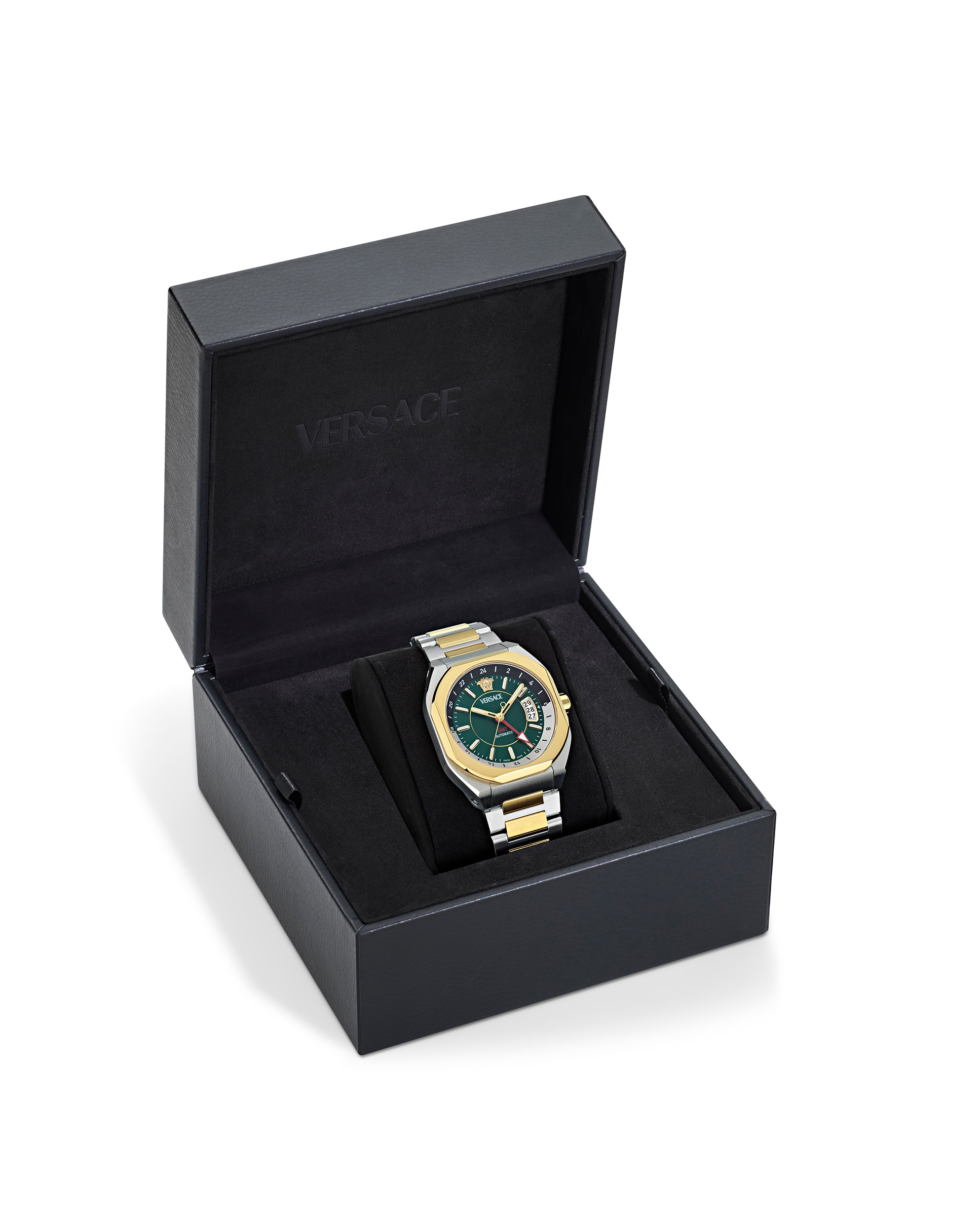 Reloj de hombre v contempo gmt ve0i00325 automático de acero - Versace - Plata Plata-4