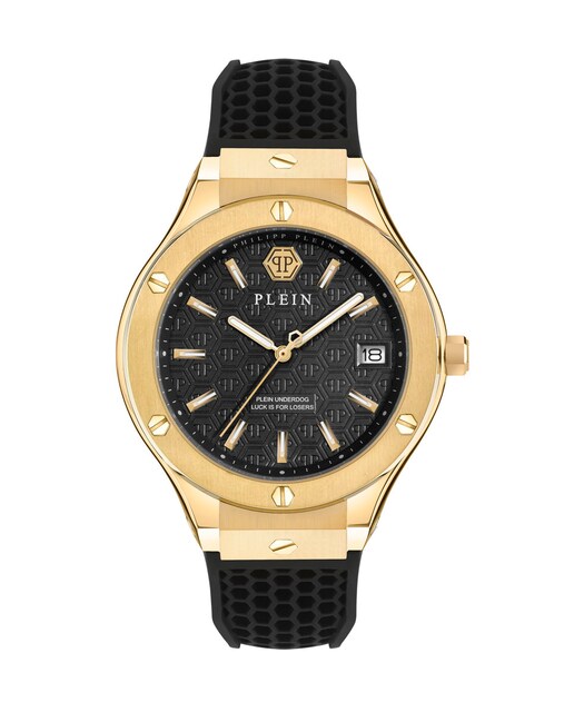 Imagen 0 de Reloj de hombre New gent line PWUFA0225 de silicona y correa negra