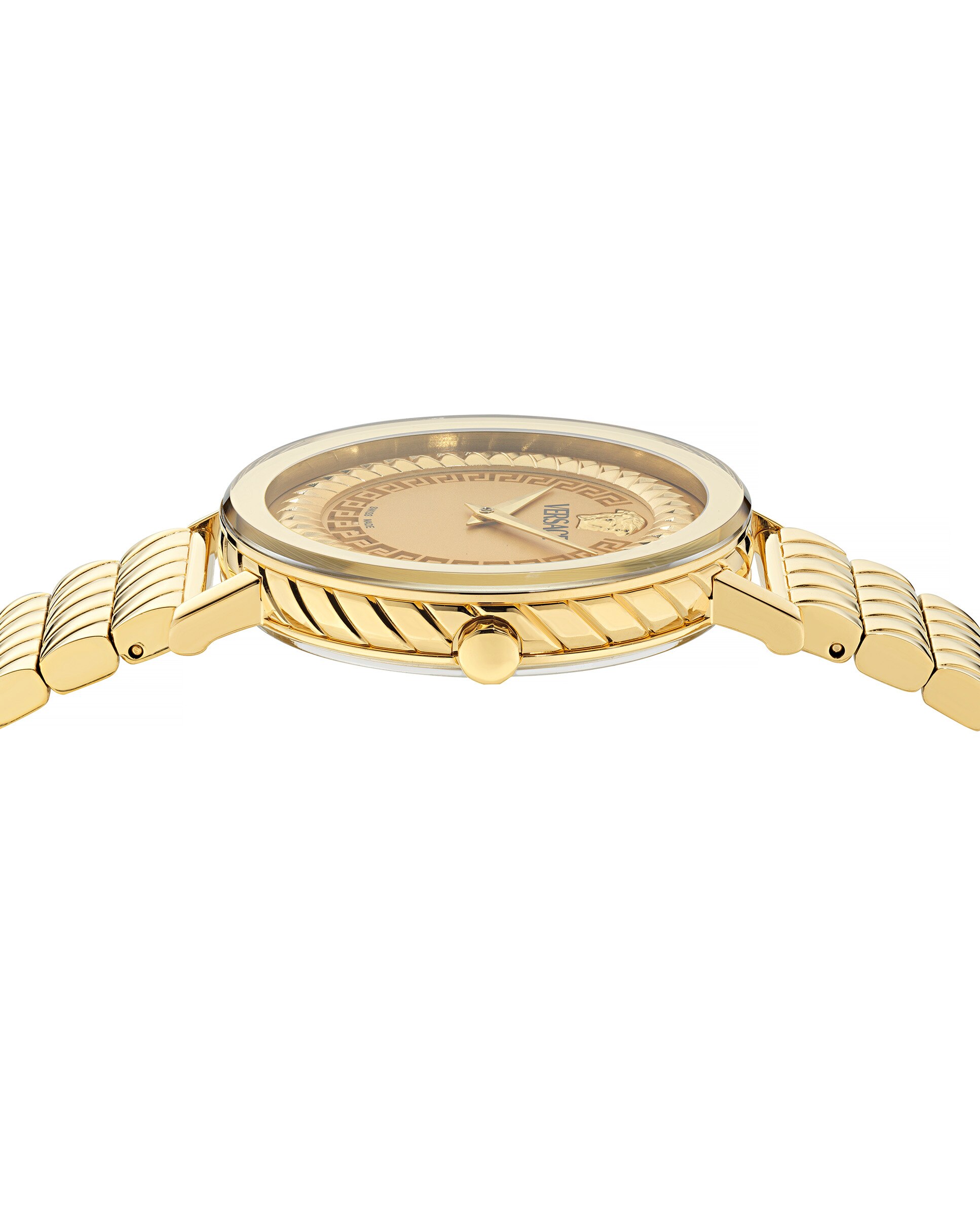 Reloj de mujer delphinus ve0o00525 de acero y correa dorada - Versace - Oro Oro-2