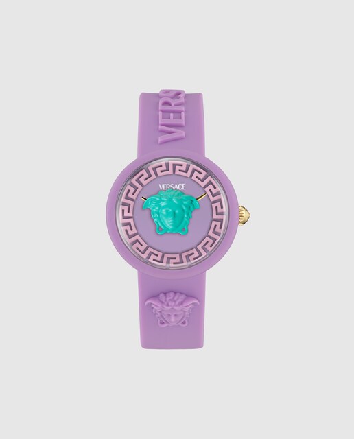 Imagen 0 de Reloj unisex Medusa pop kids VE9200525 de silicona y correa lila