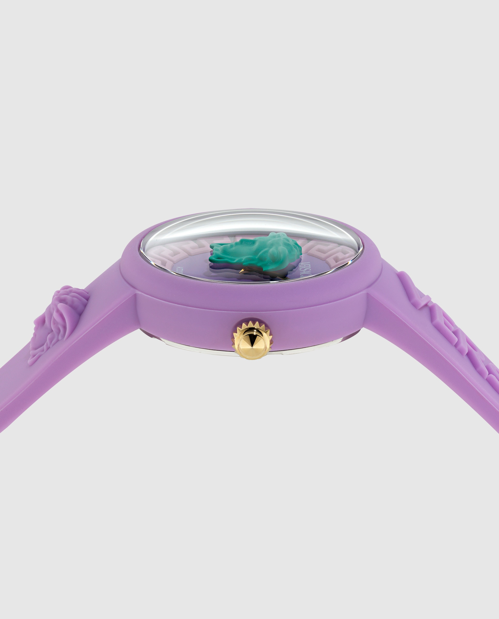 Reloj infantil medusa pop kids ve9200525 de silicona y correa lila - Versace - Morado Morado-2