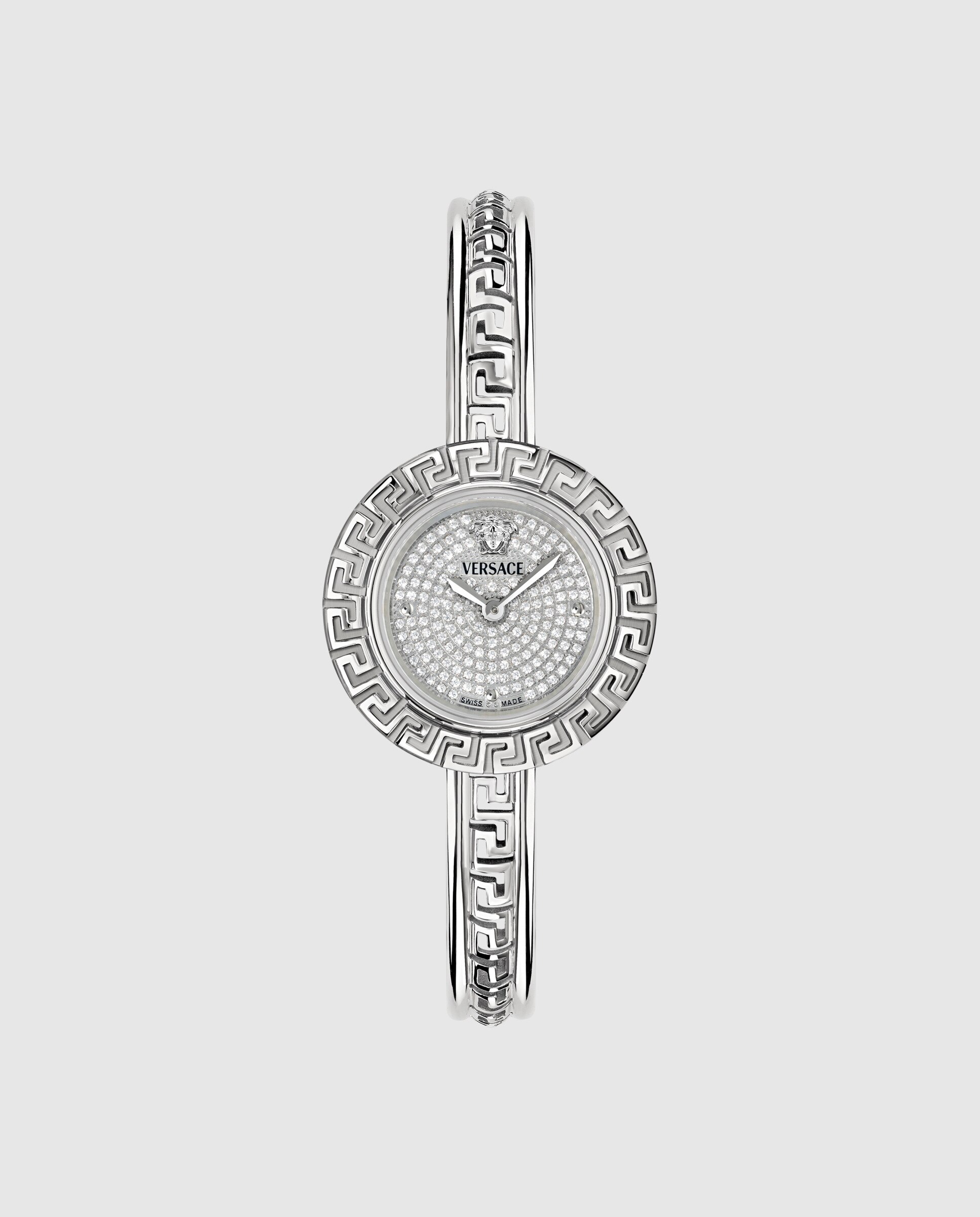 Imagen 0 de Reloj de mujer greca pendant precious vekna0125 de acero y correa plateada/gris Plata
