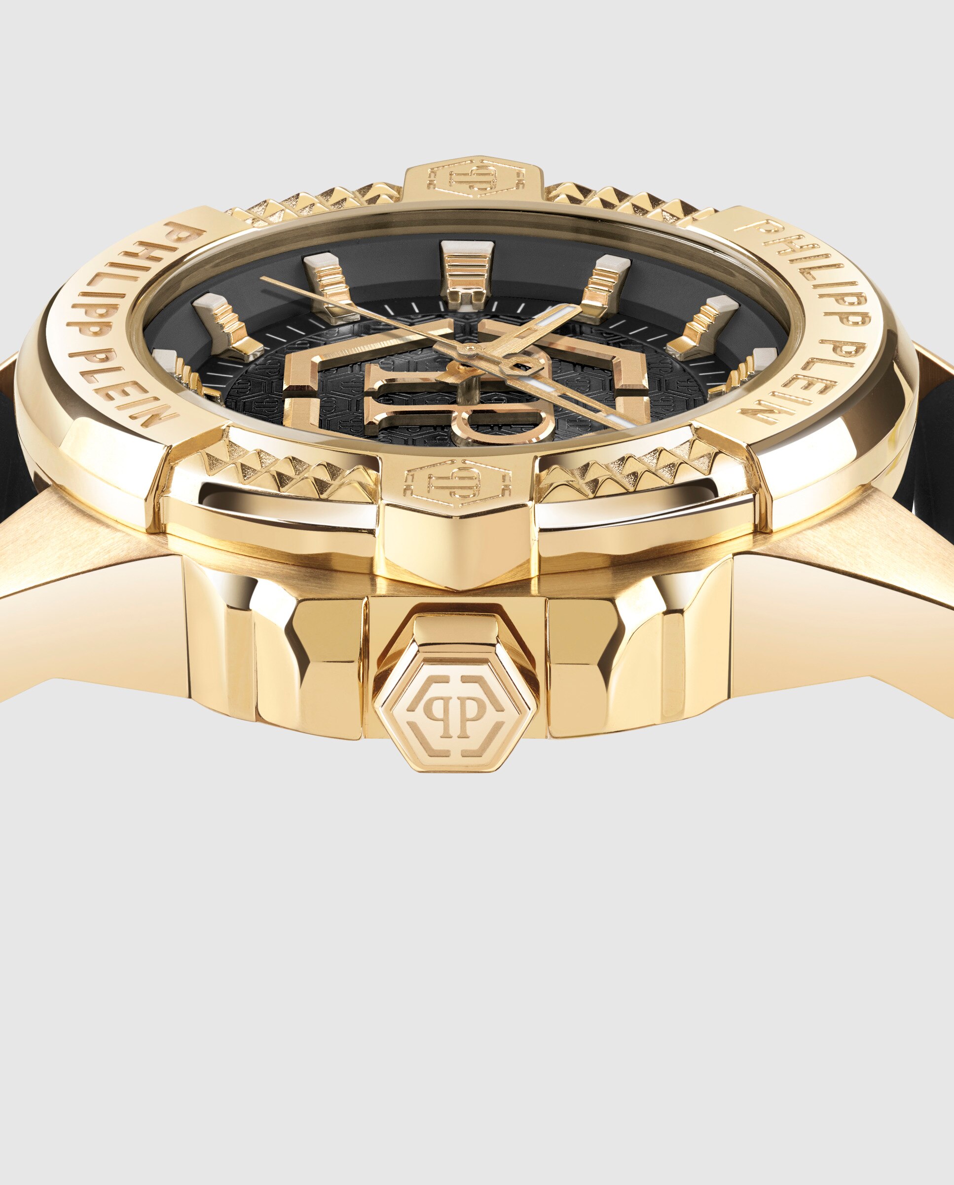 Reloj de hombre plein majesty pwbha0226 de silicona y correa negra - Philipp Plein - Negro Negro-2