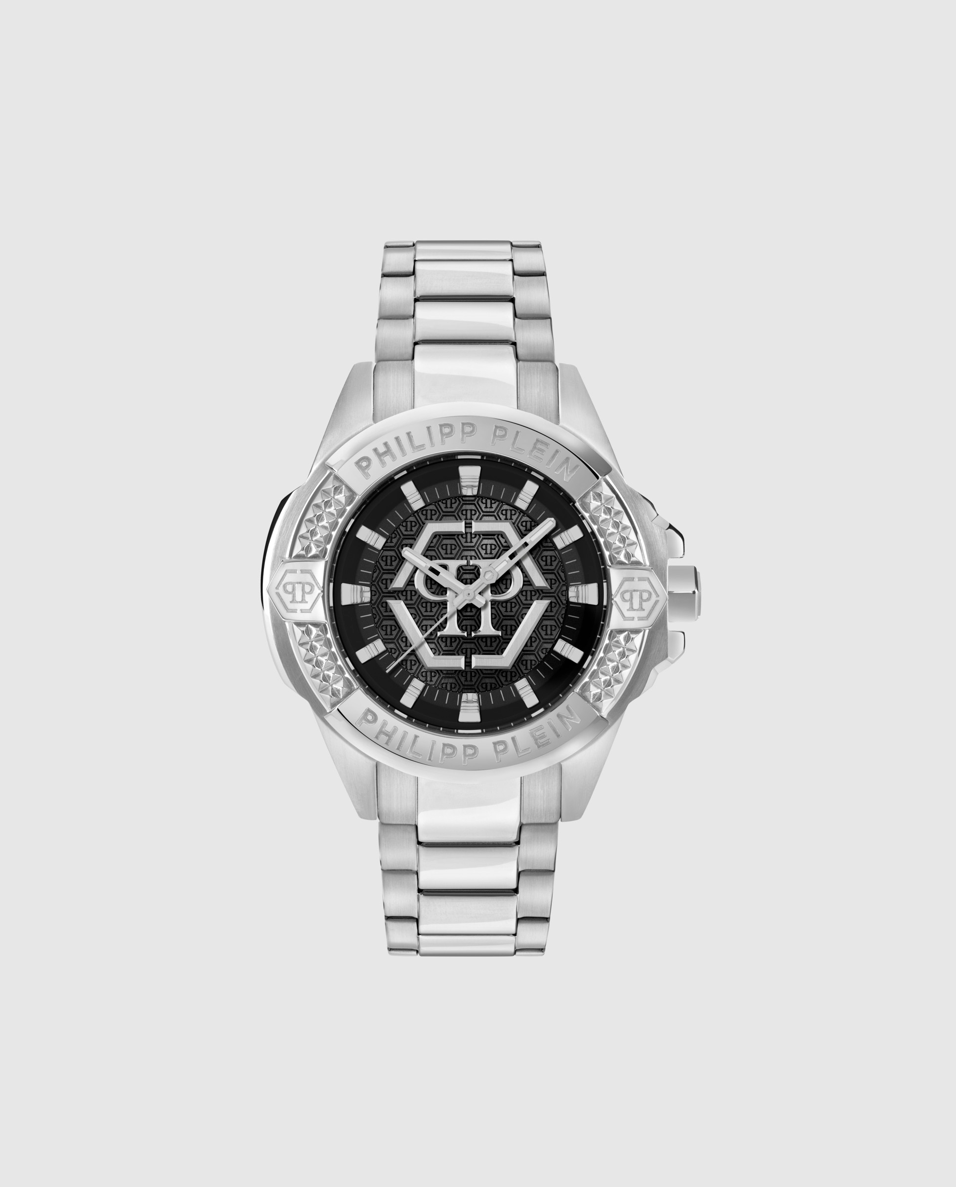Imagen 0 de Reloj de hombre plein majesty pwbha0526 de acero y correa de acero Plata