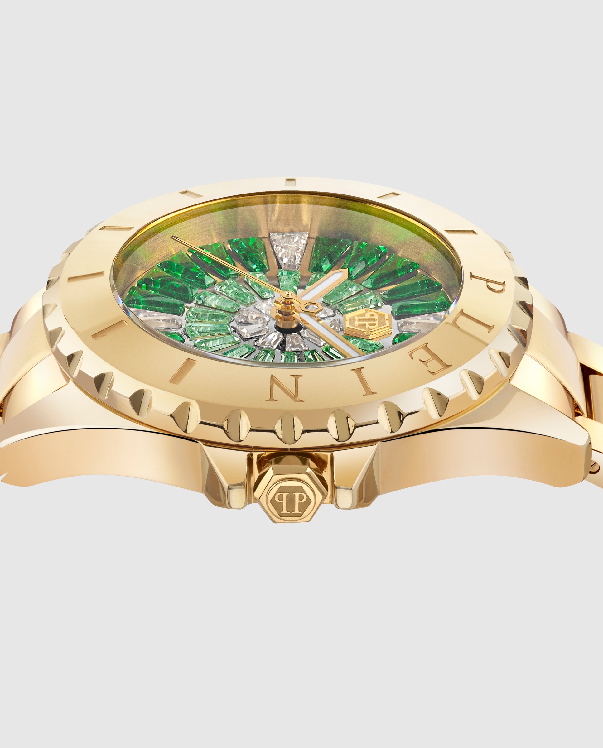 Reloj de mujer plein heaven pweha0126 de acero y correa dorada - Philipp Plein - Oro Oro-2