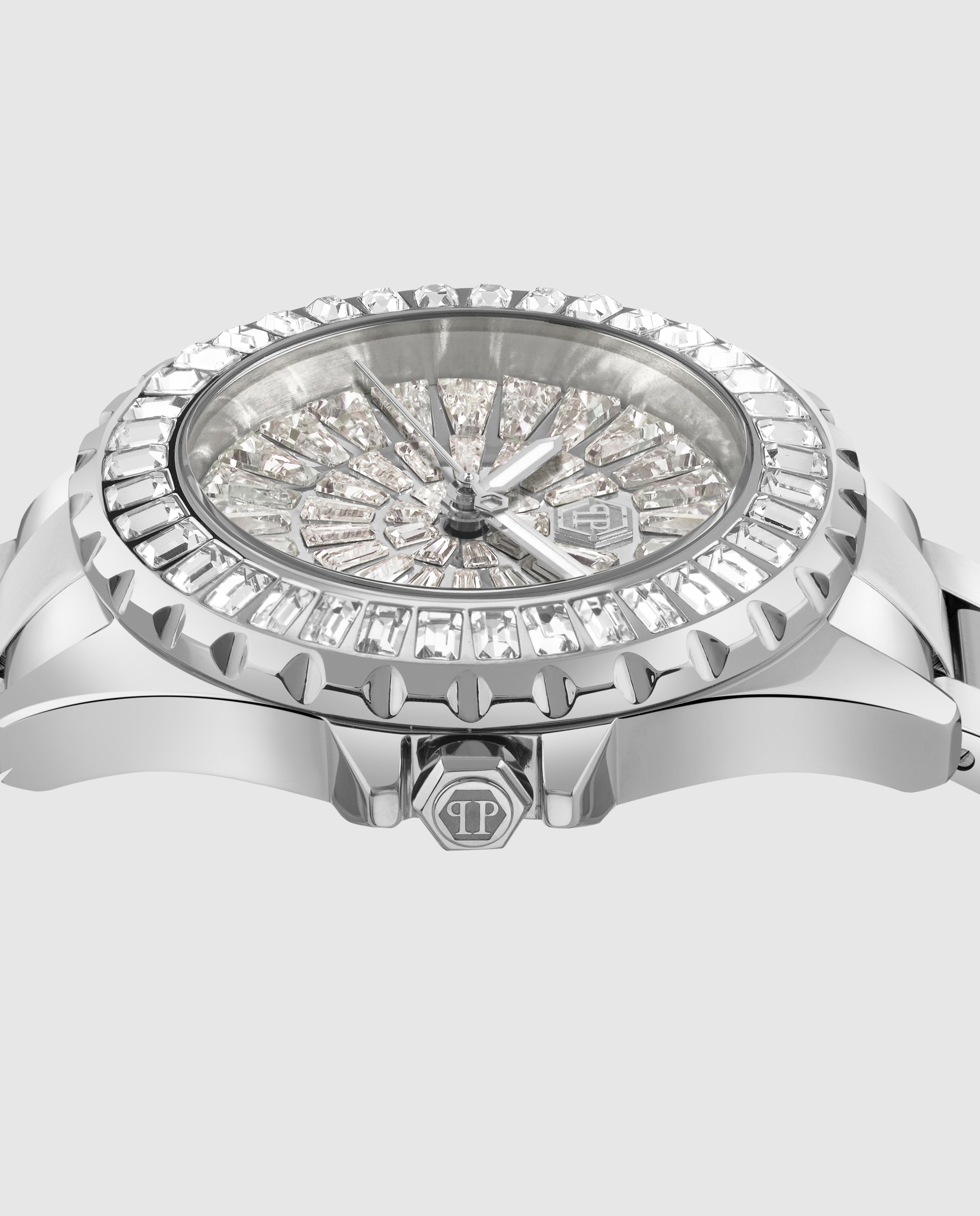 Reloj de mujer plein heaven pweha0326 de acero y correa plateada - Philipp Plein - Plata Plata-2