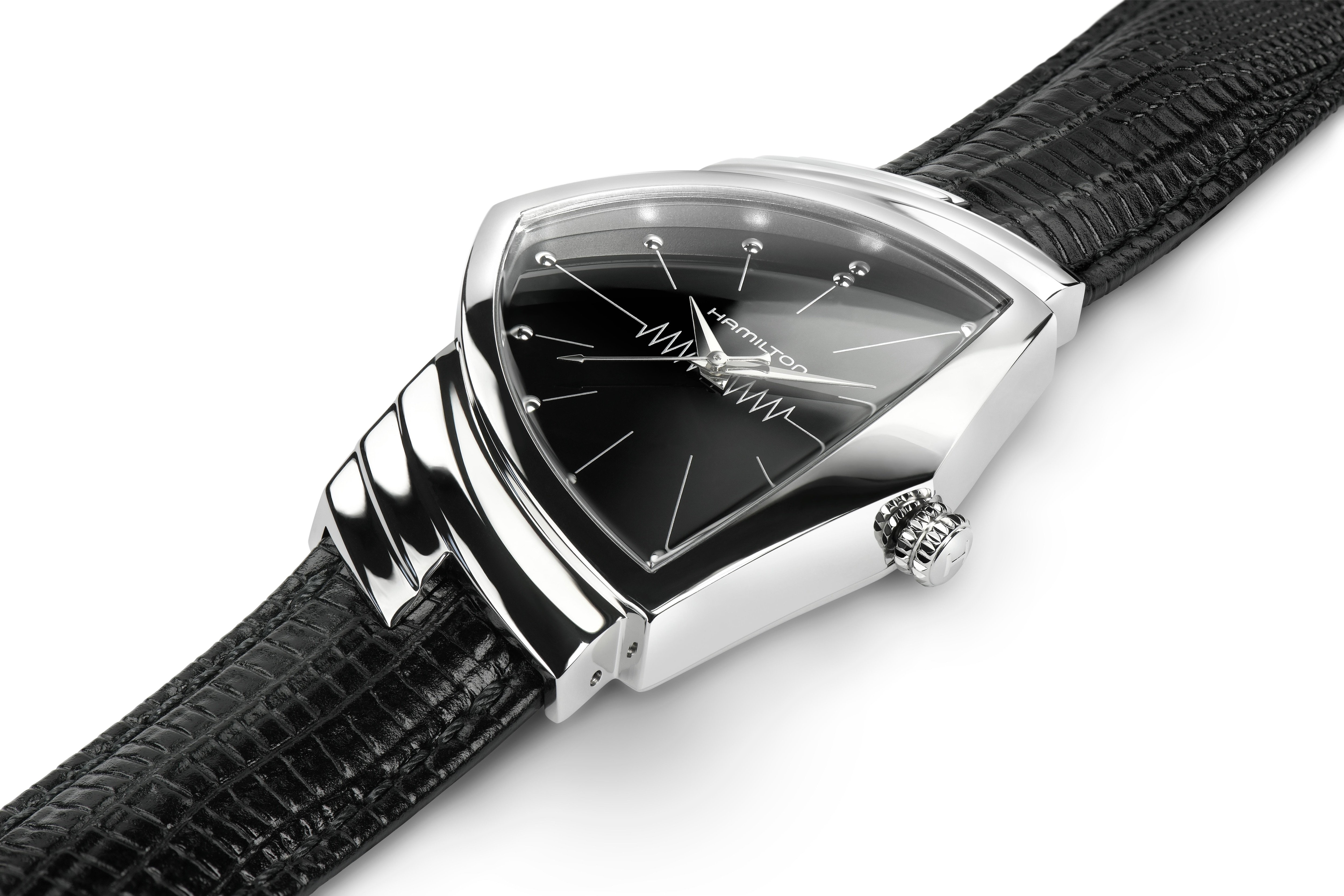 Reloj de hombre ventura l h24411732 con correa de piel - Hamilton - Negro Negro-3