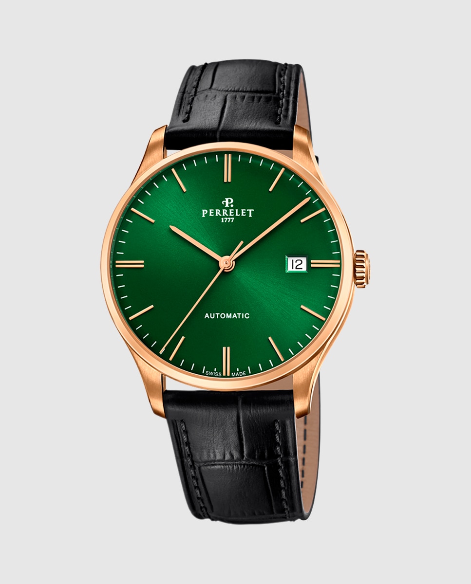 Reloj de hombre a1301/5 weekend de piel negro