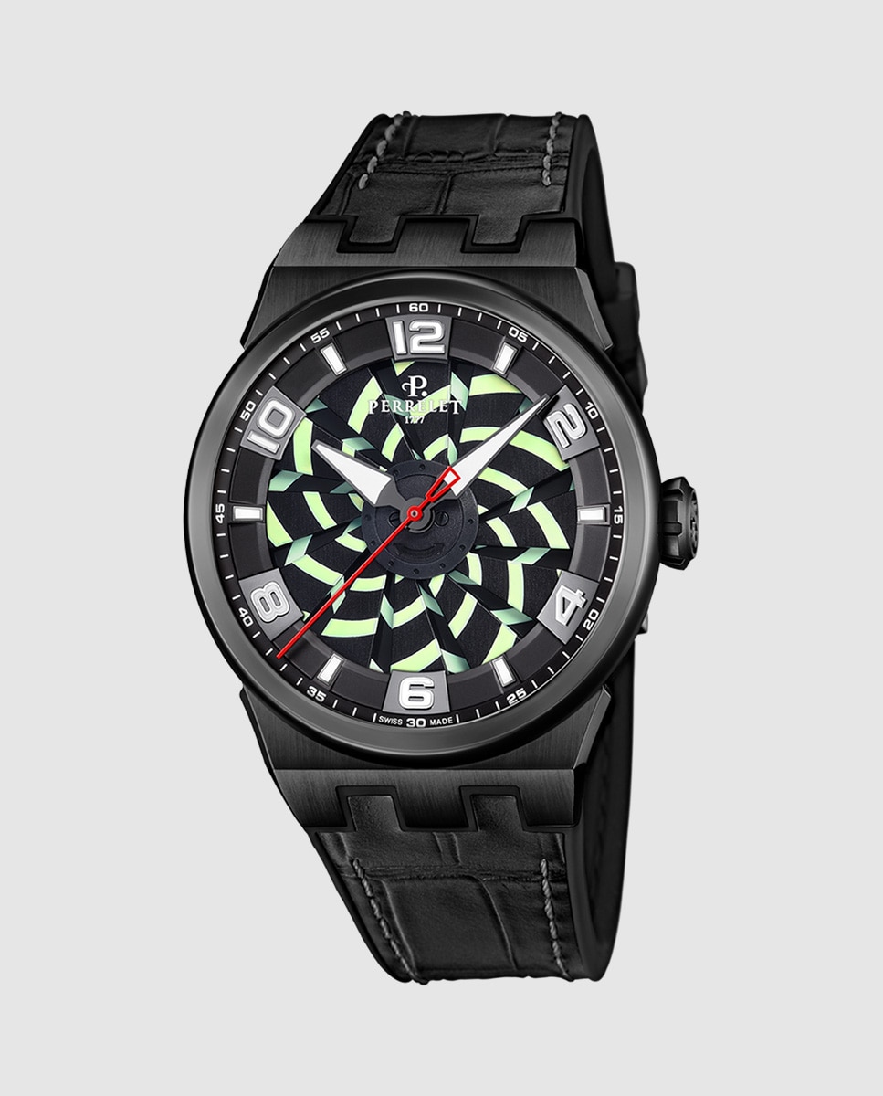 Reloj de hombre a4063/c limited editions de caucho - Perrelet - Negro Negro-1