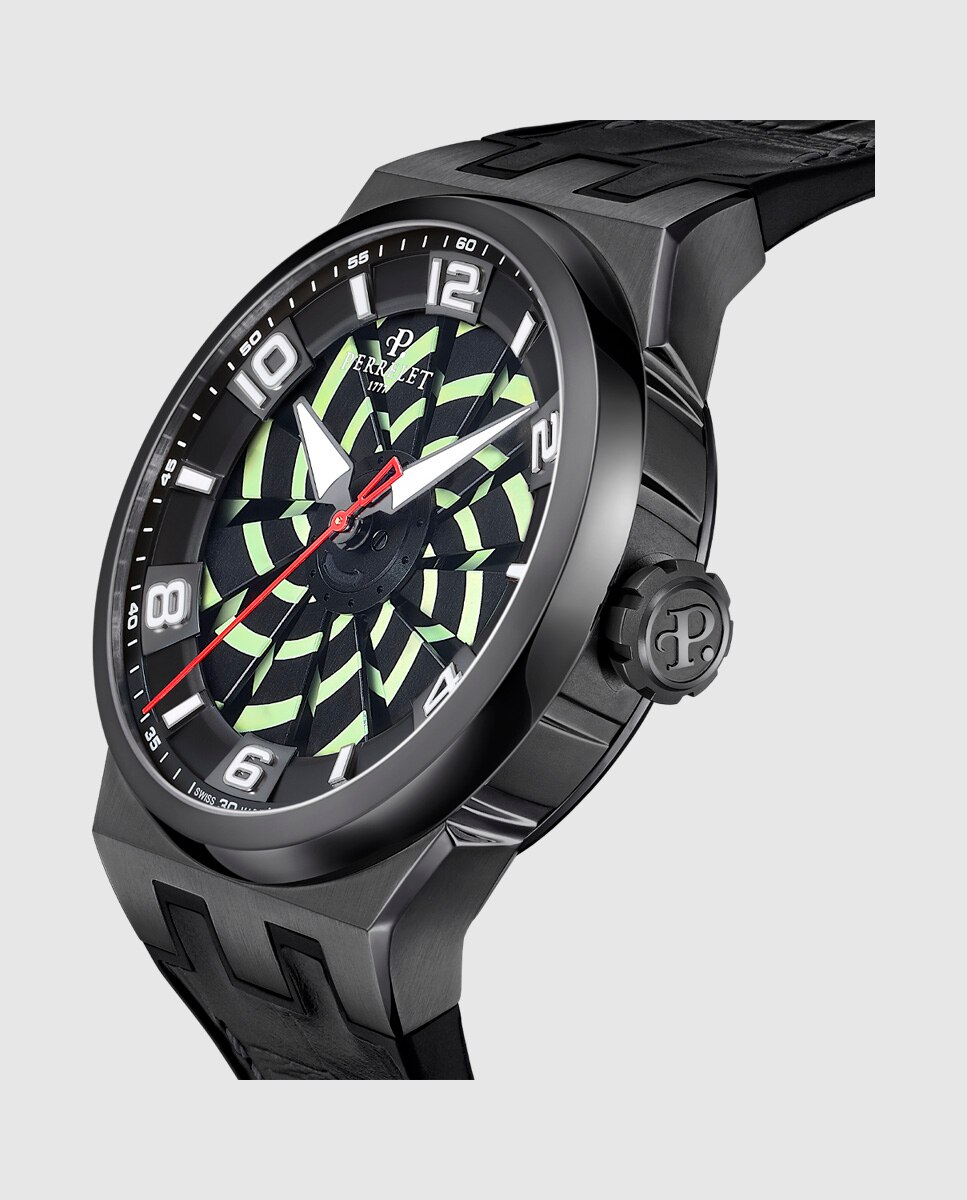 Reloj de hombre a4063/c limited editions de caucho - Perrelet - Negro Negro-3