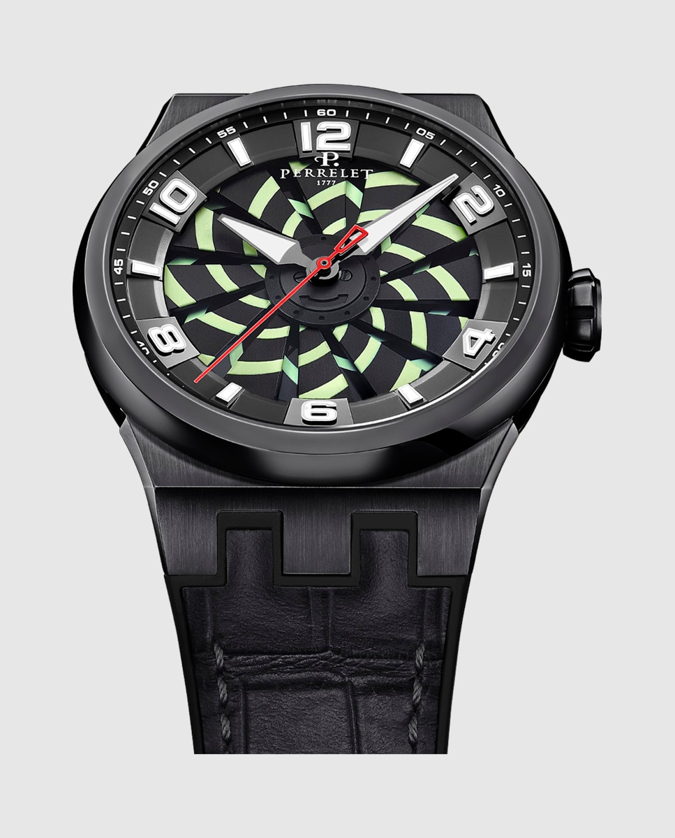 Reloj de hombre a4063/c limited editions de caucho - Perrelet - Negro Negro-4
