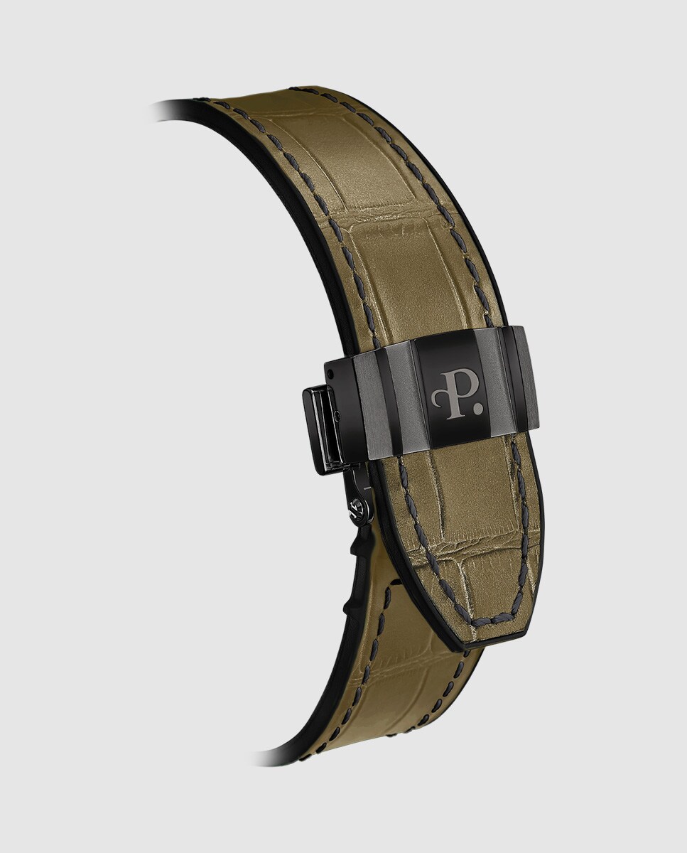 Reloj de hombre A4065/8 Turbine Carbon de piel Verde-5