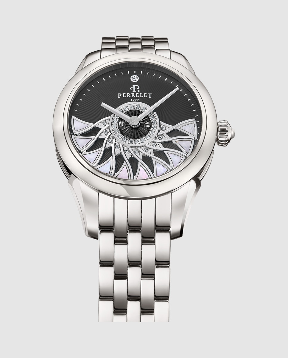 Reloj de mujer a2071/5 cleopatra de acero plata Plata Perrelet Plata-4