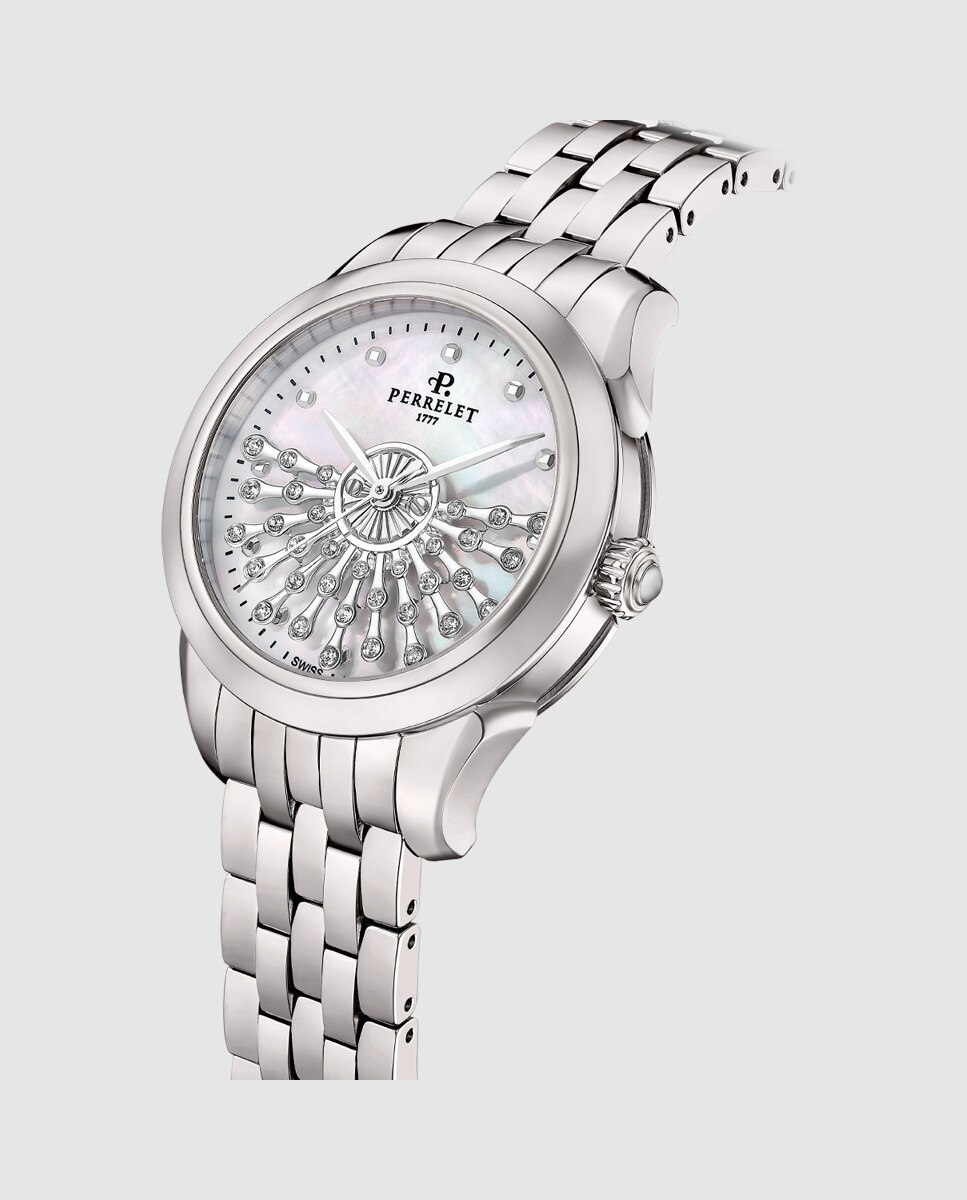 Reloj de mujer a2071/a eleonore de acero - Perrelet - Plata Plata-3