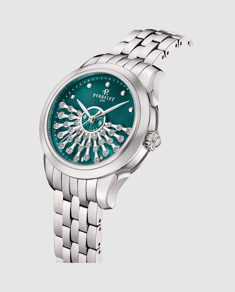 Reloj de mujer a2071/d eleonore de acero - Perrelet - Plata Plata-3