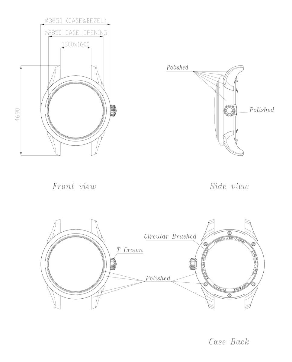 Reloj de mujer a2071/d eleonore de acero - Perrelet - Plata Plata-7