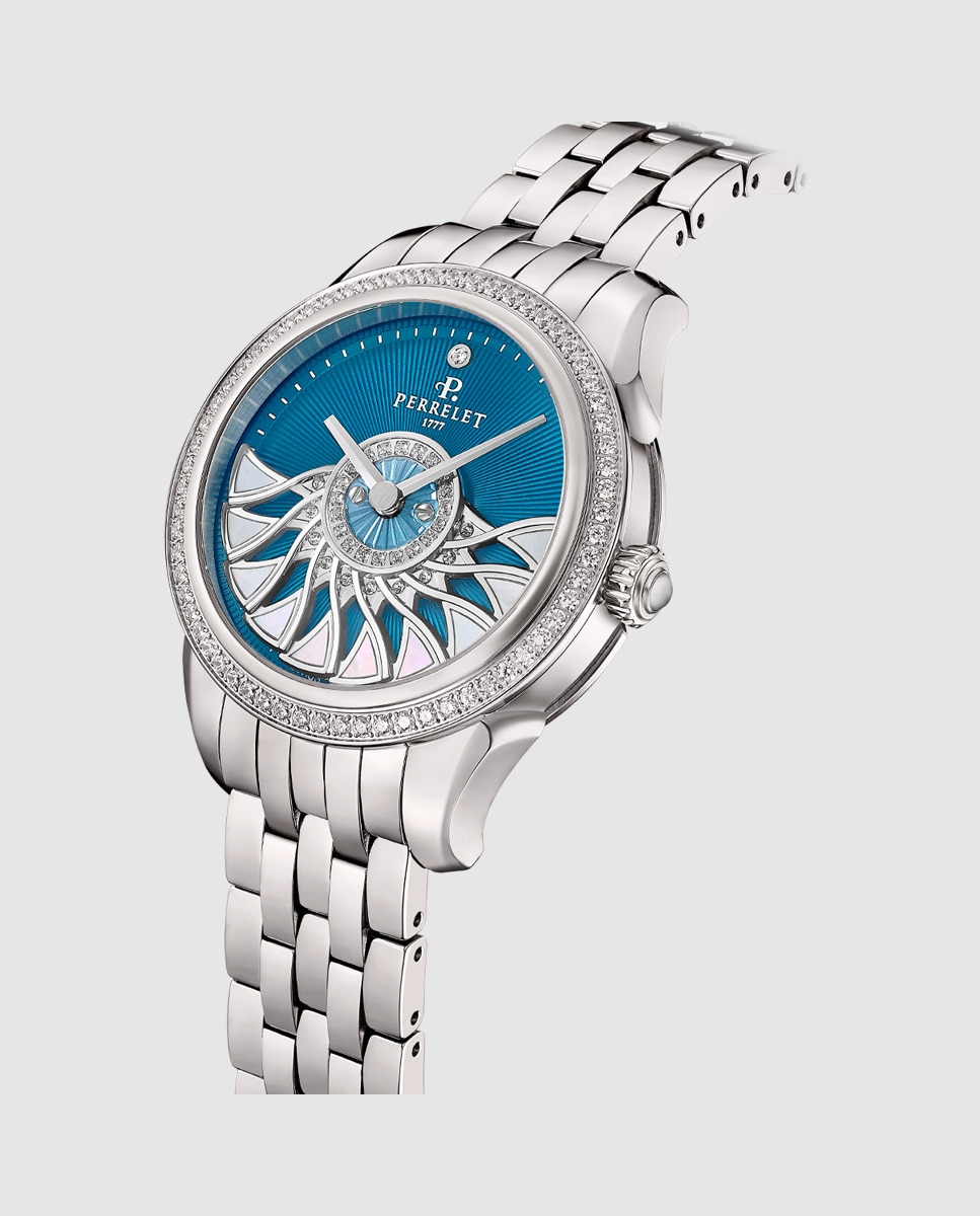 Reloj de mujer a2072/2 cleopatra de acero - Perrelet - Plata Plata-3
