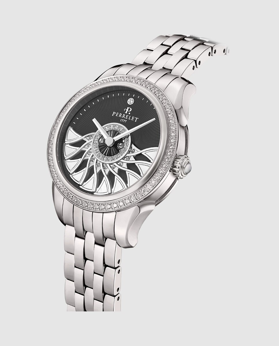 Reloj de mujer a2072/5 cleopatra de acero - Perrelet - Plata Plata-3