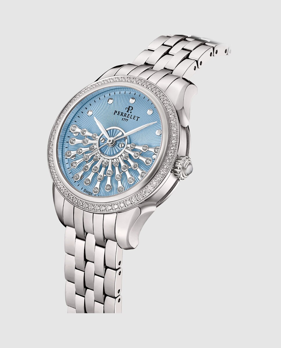 Reloj de mujer a2072/b eleonore de acero - Perrelet - Plata Plata-4