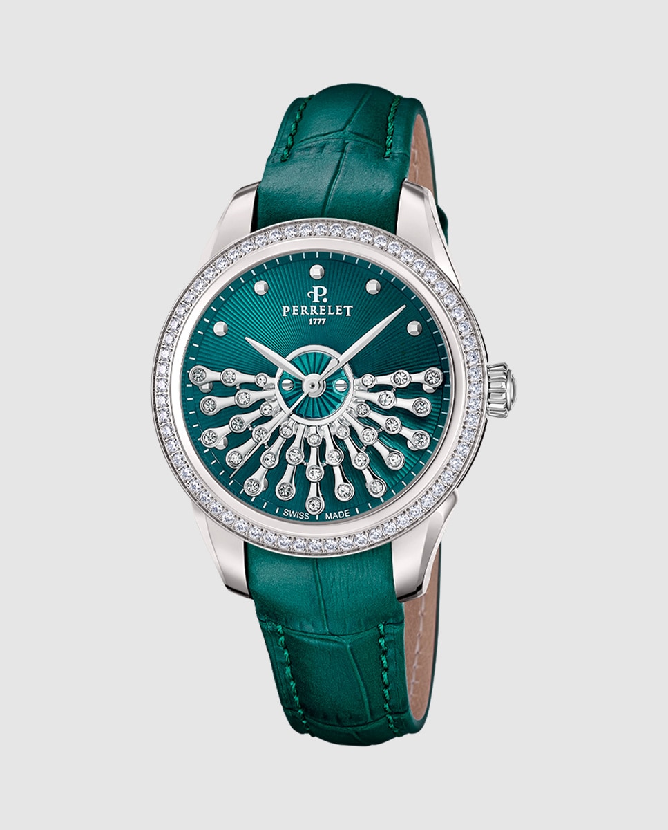 Reloj de mujer a2072/d eleonore de acero - Perrelet - Plata Plata-2
