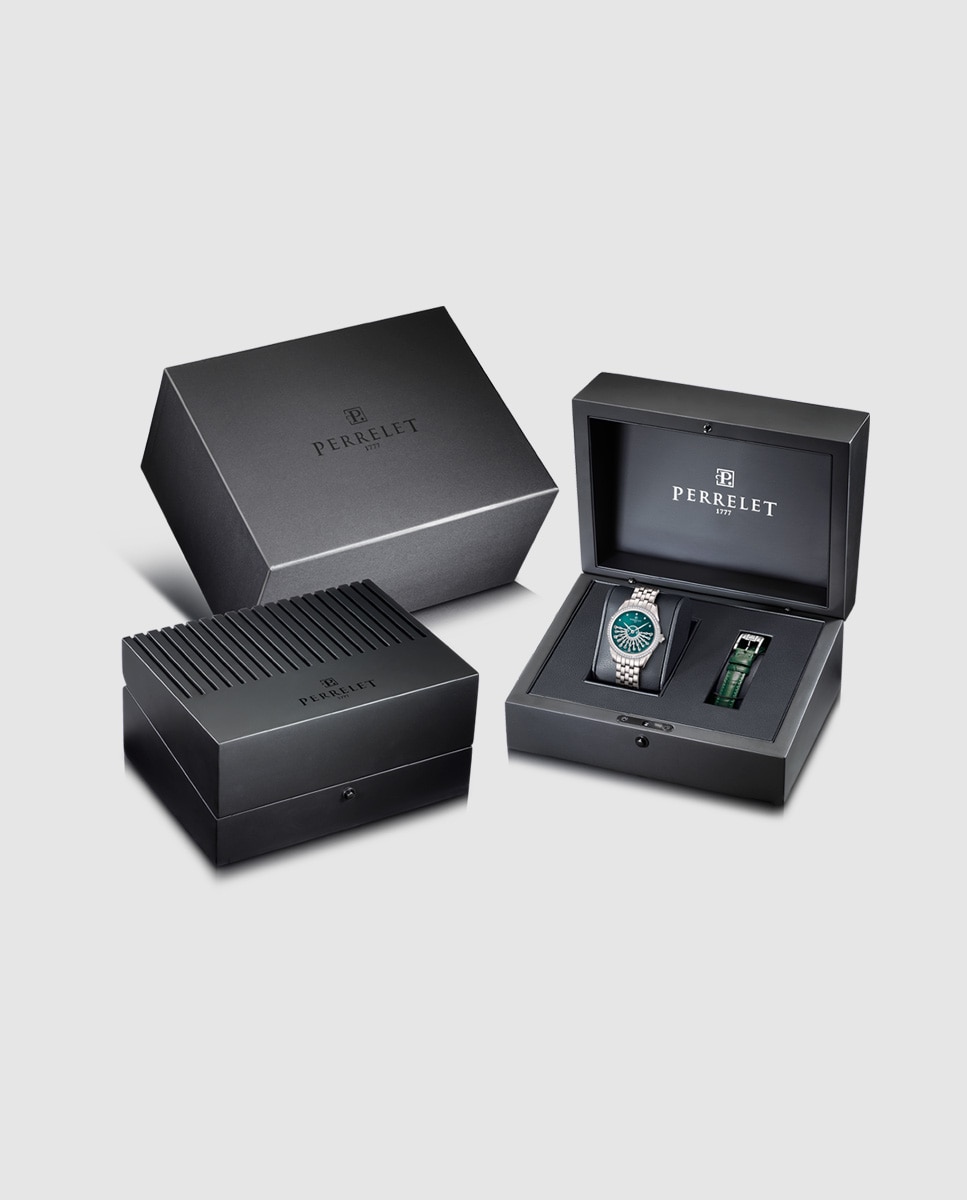 Reloj de mujer a2072/d eleonore de acero - Perrelet - Plata Plata-8