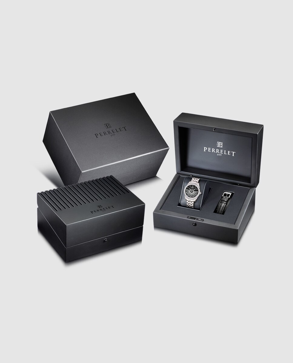 Reloj de mujer a2072/e eleonore de acero - Perrelet - Plata Plata-8