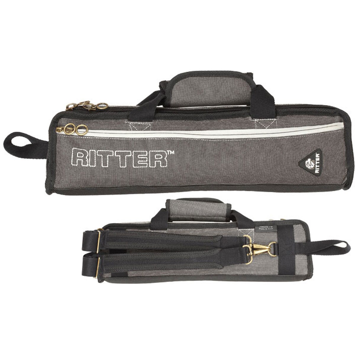 Funda  para Flauta / Piccolo Ritter Rbs7D-Fc Flauta Gris Gris-1