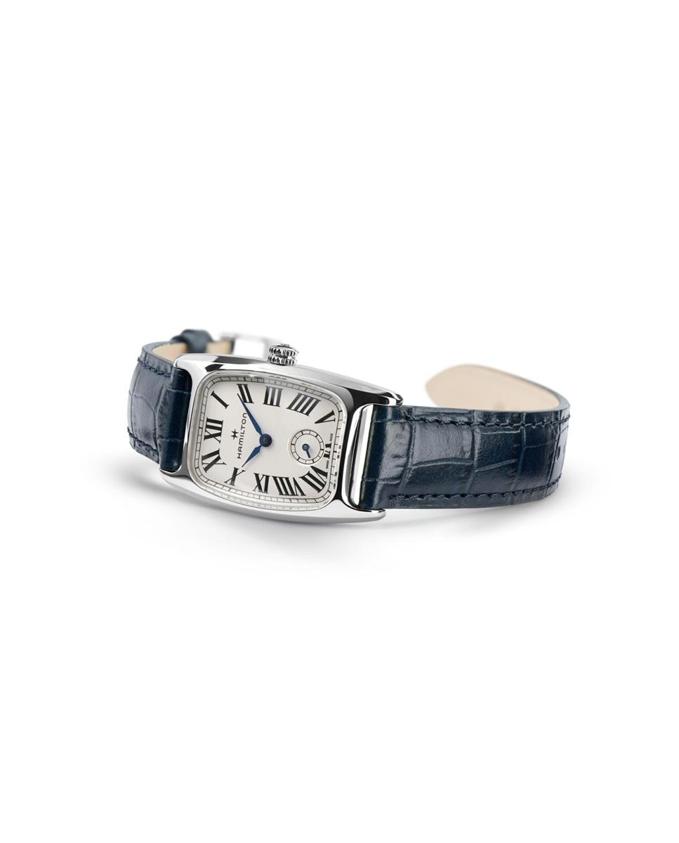 Reloj de mujer american classic boulton small second h13321611 con correa de piel - Hamilton - Azul Azul-2