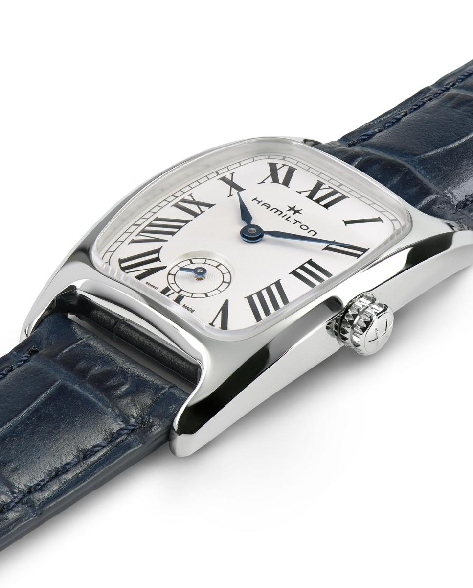 Reloj de mujer american classic boulton small second h13321611 con correa de piel - Hamilton - Azul Azul-3