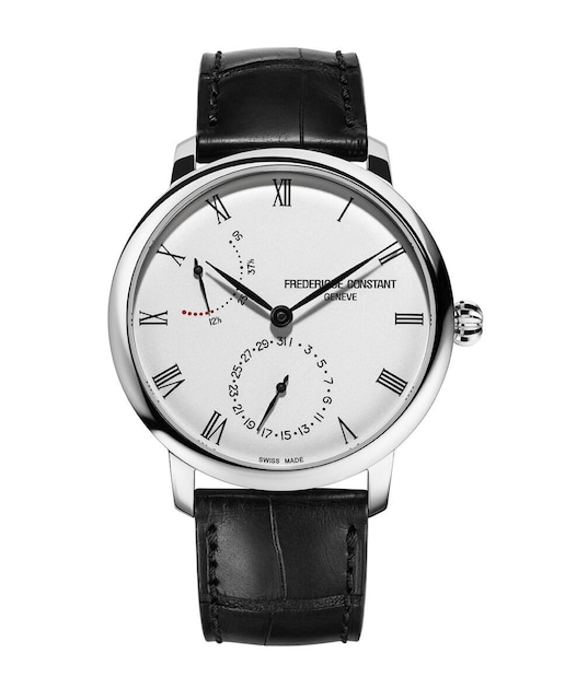 Imagen 0 de Reloj de hombre Manufacture slimline power reserve esfera plata y caja acero