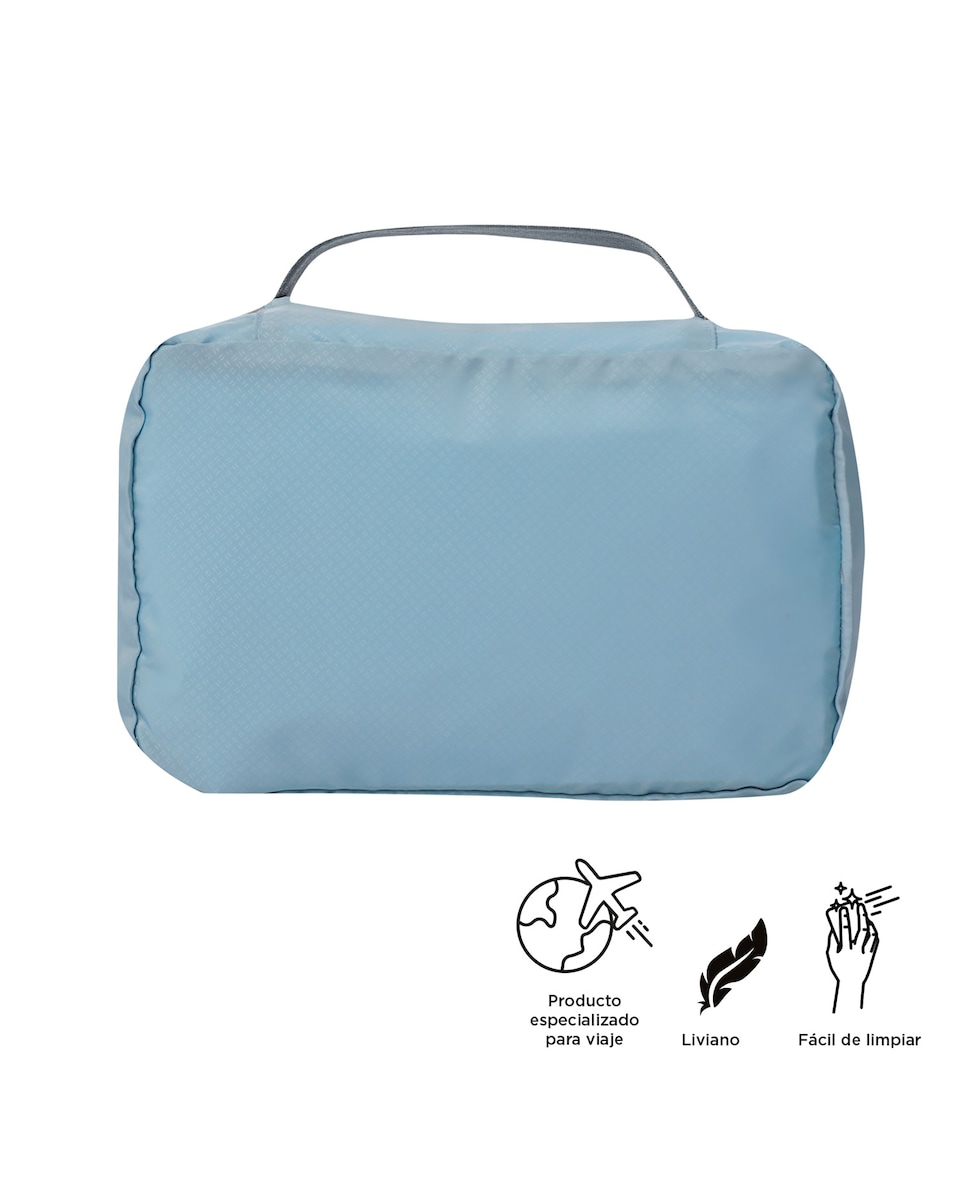 Organizador pequeño de baño All In con capacidad 2 L Azul claro-5