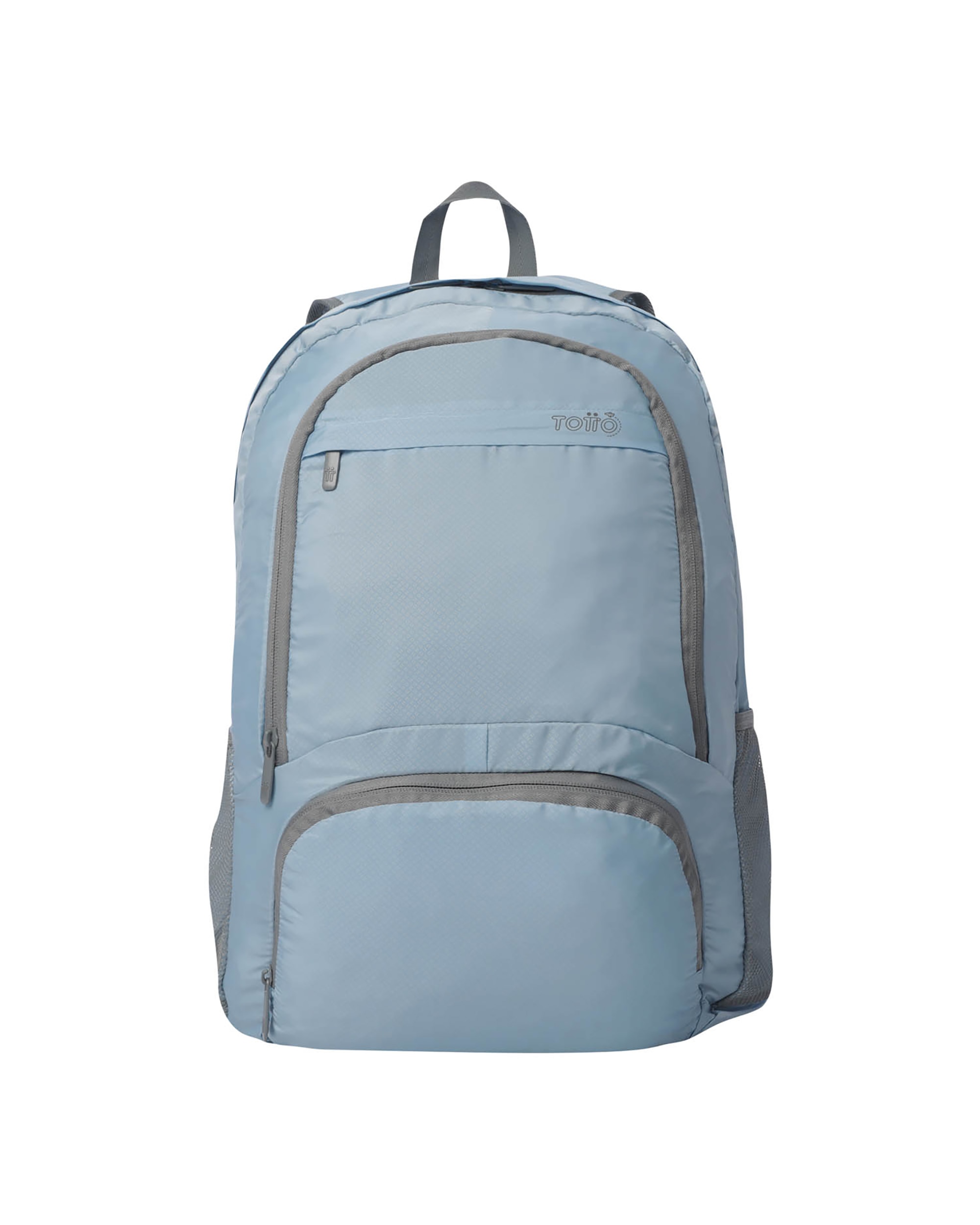 Mochila grande Plegable Syncro 27 con capacidad 22 L - Totto - Azul claro Azul claro-1