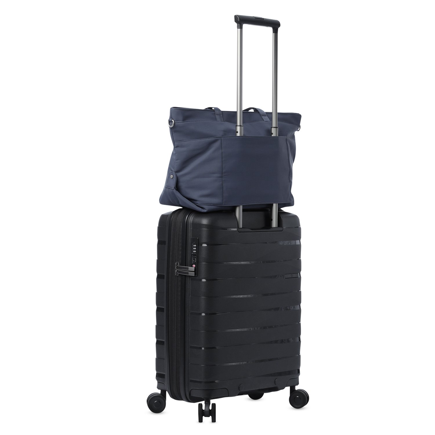 Bolso Totto Madrid grande 41 x 25 x 17 cm y capacidad de 17.42L Azul-6